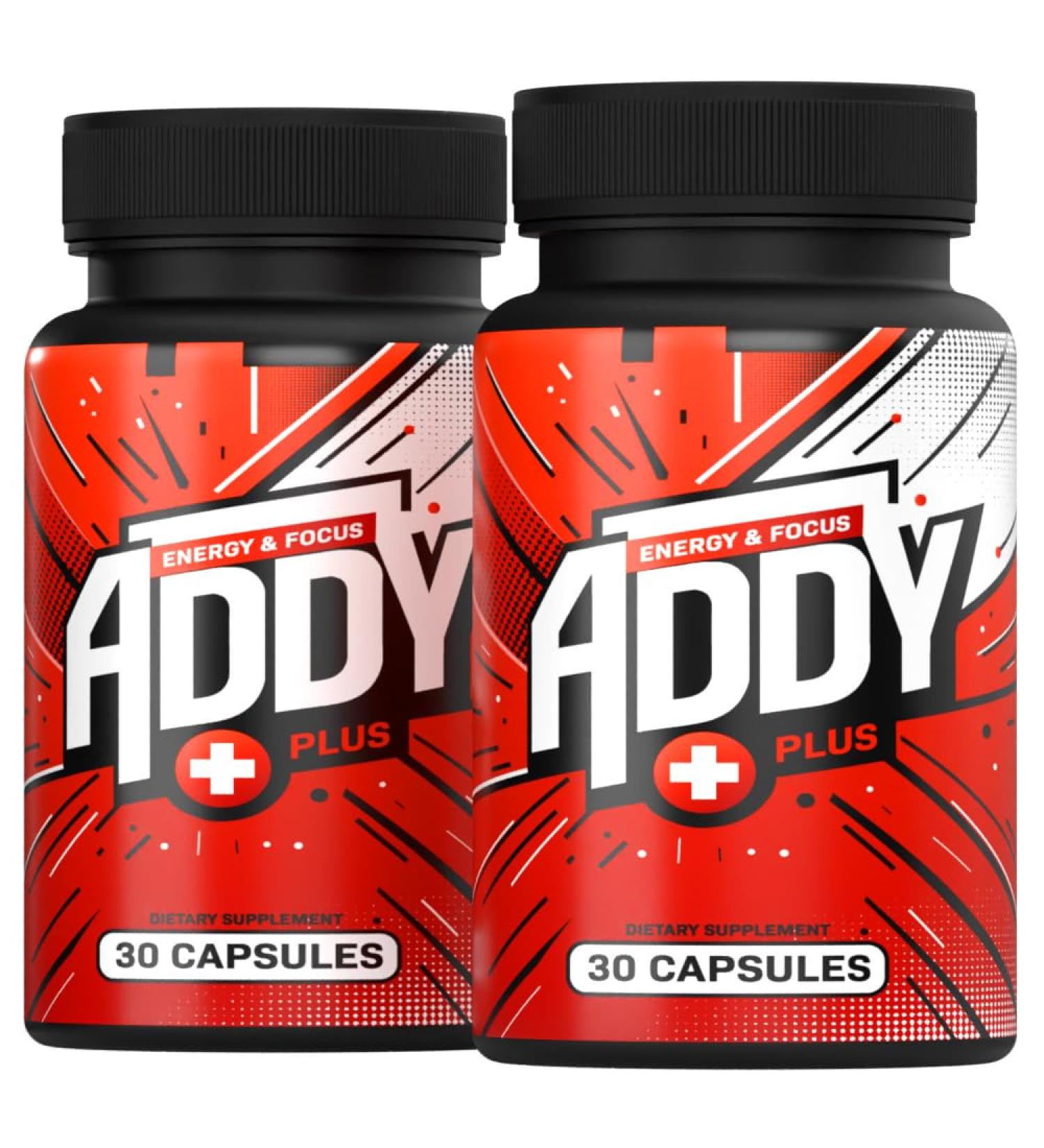 ADDY Plus - Brain Booster Vitamins for Focus Energy & Memory Support - Adderall Alternative Supplement for Clean Energy & Sharp Focus - Buy Online on GoSupps.com