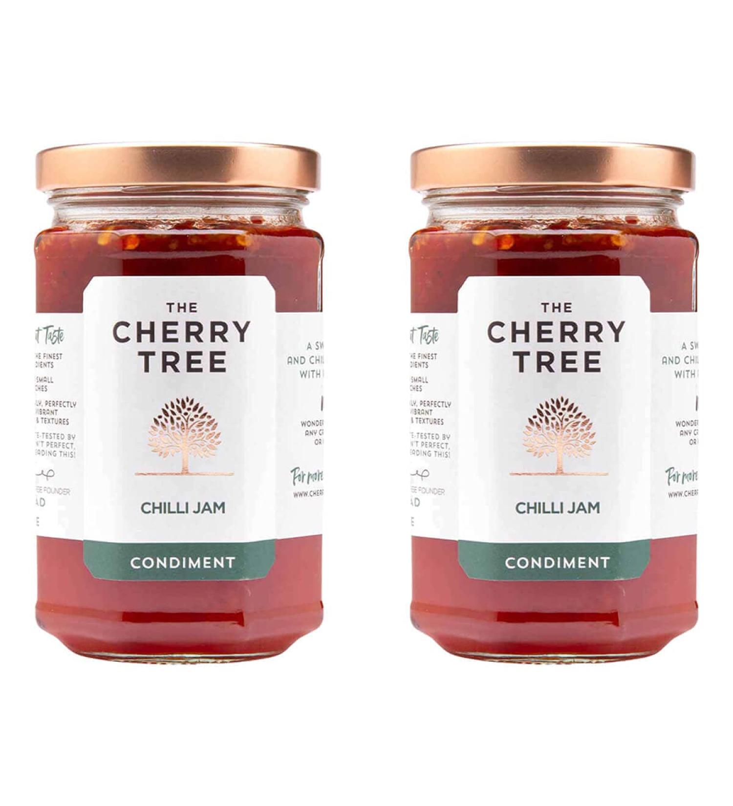 The Cherry Tree The Cherry Tree - Chillisauce / Chilli Jam - 340 g - Lot de 2