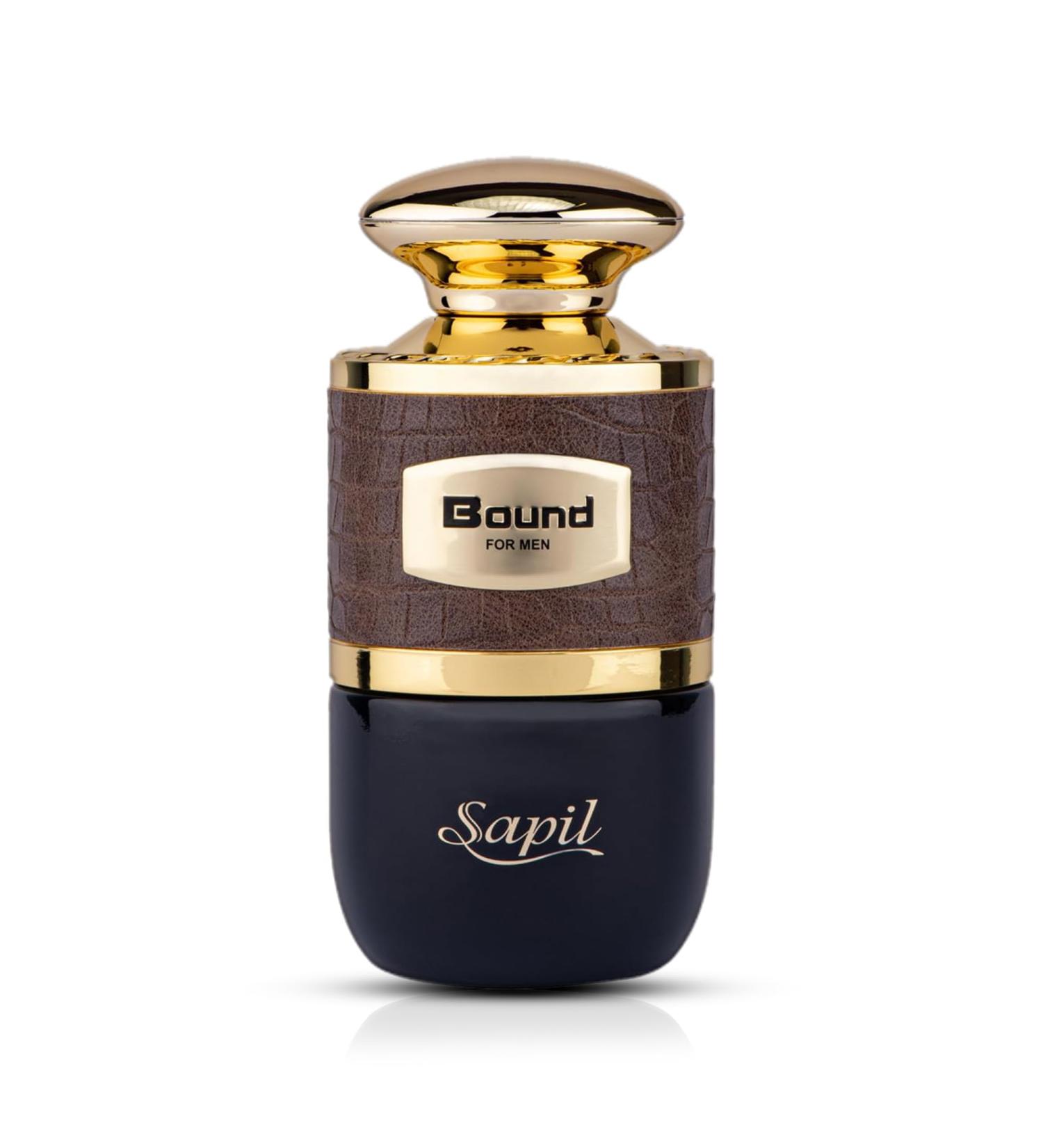 Sapil Bound Perfume for Men - Long-Lasting Dubai Cologne with Spicy and Woody Notes - 3.4 Oz (100 ml) EDT Spray - Ideal Arabic Cologne for Men Daily Wear and Special Occasions - Buy Online on GoSupps.com
