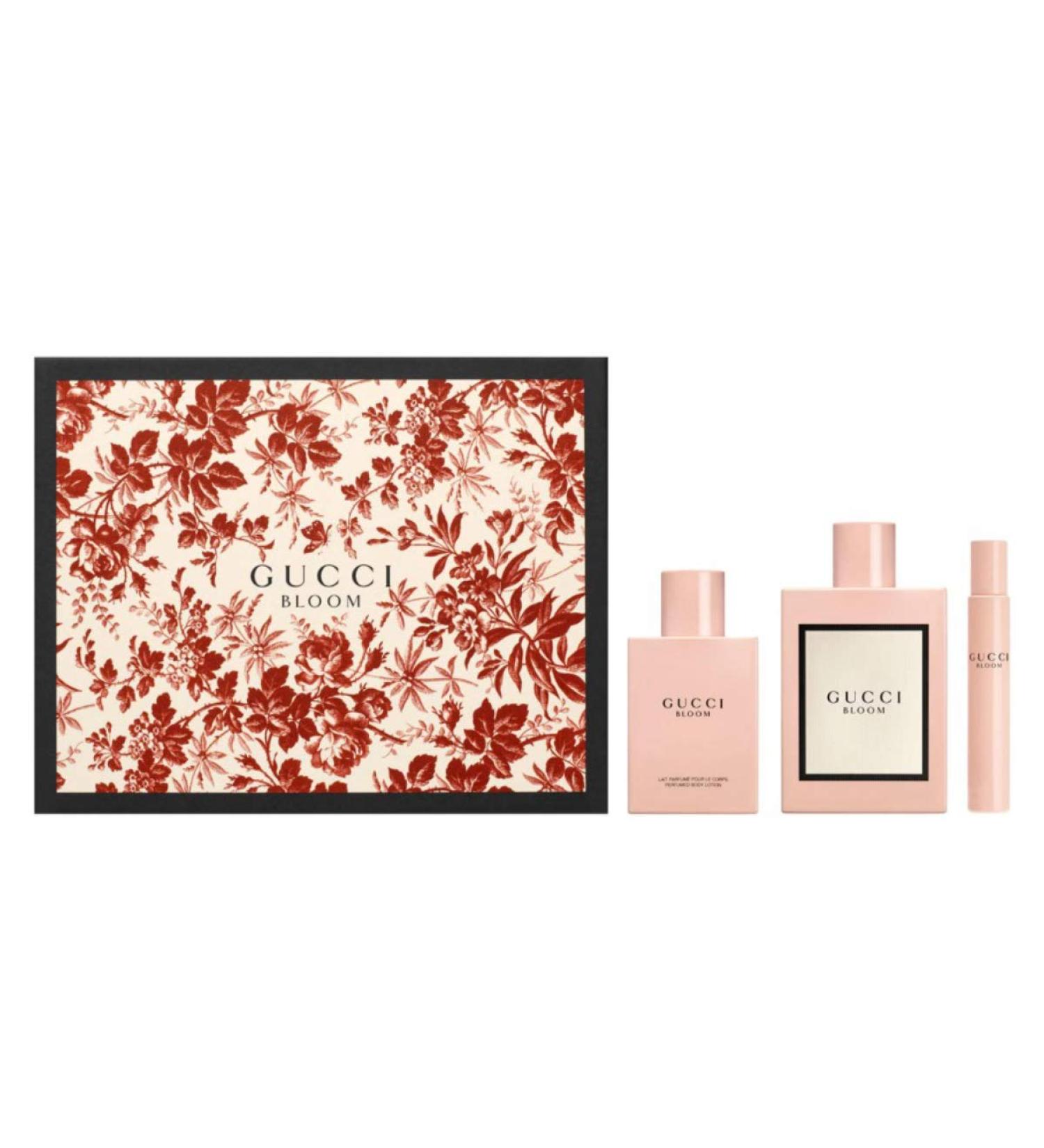 Gucci 3 Piece Bloom Eau de Parfum Spray Gift Set for Women 3.63 Fl Oz (Pack of 1) - Buy Online on GoSupps.com