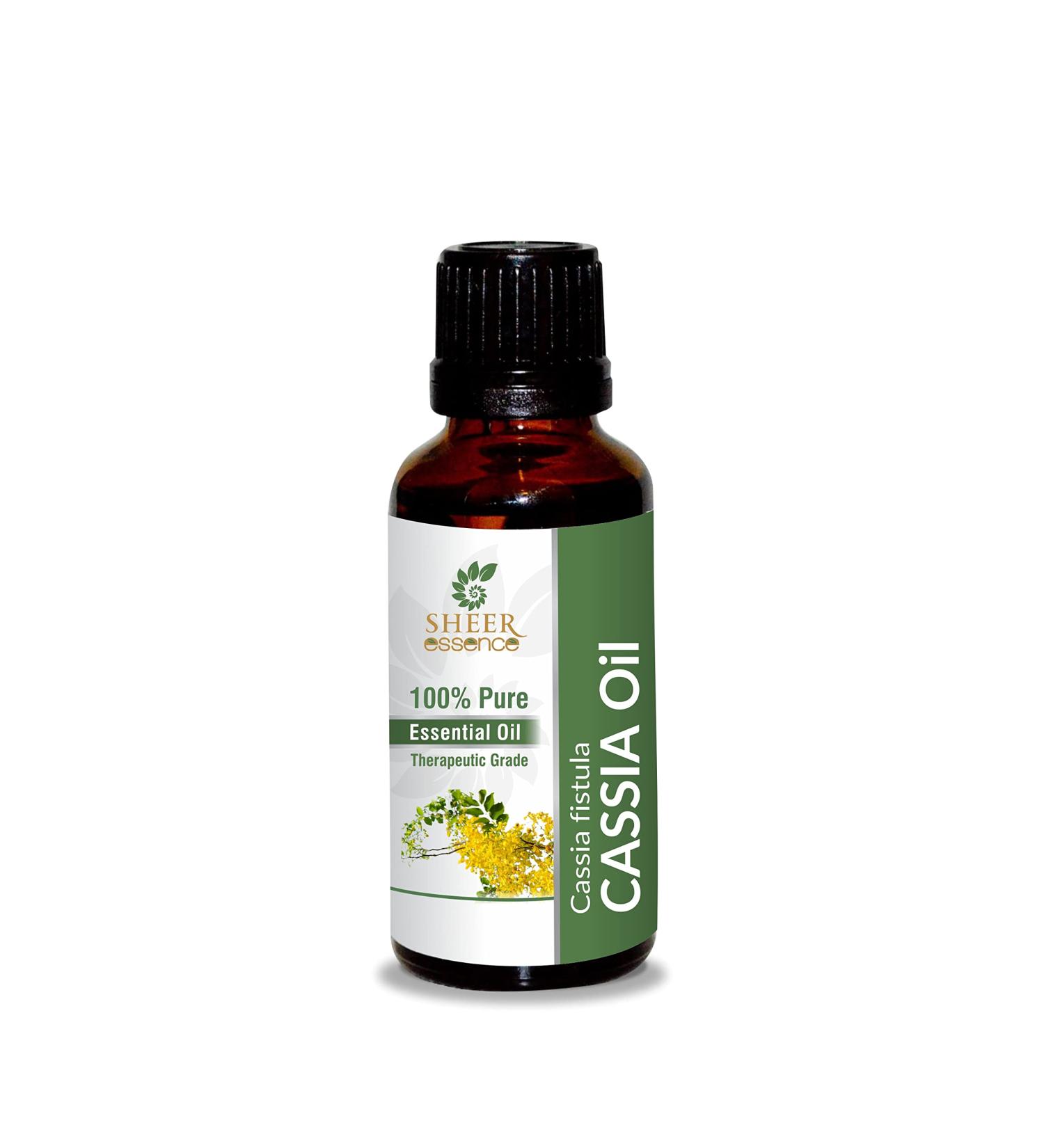 Cassia Oil -(Cassia Fistula)- Essential Oil 100% Pure Natural Undiluted Uncut Therapeutic Grade Oil 0.16 Fl.OZ 0.17 Fl Oz (Pack of 1) - Buy Online on GoSupps.com
