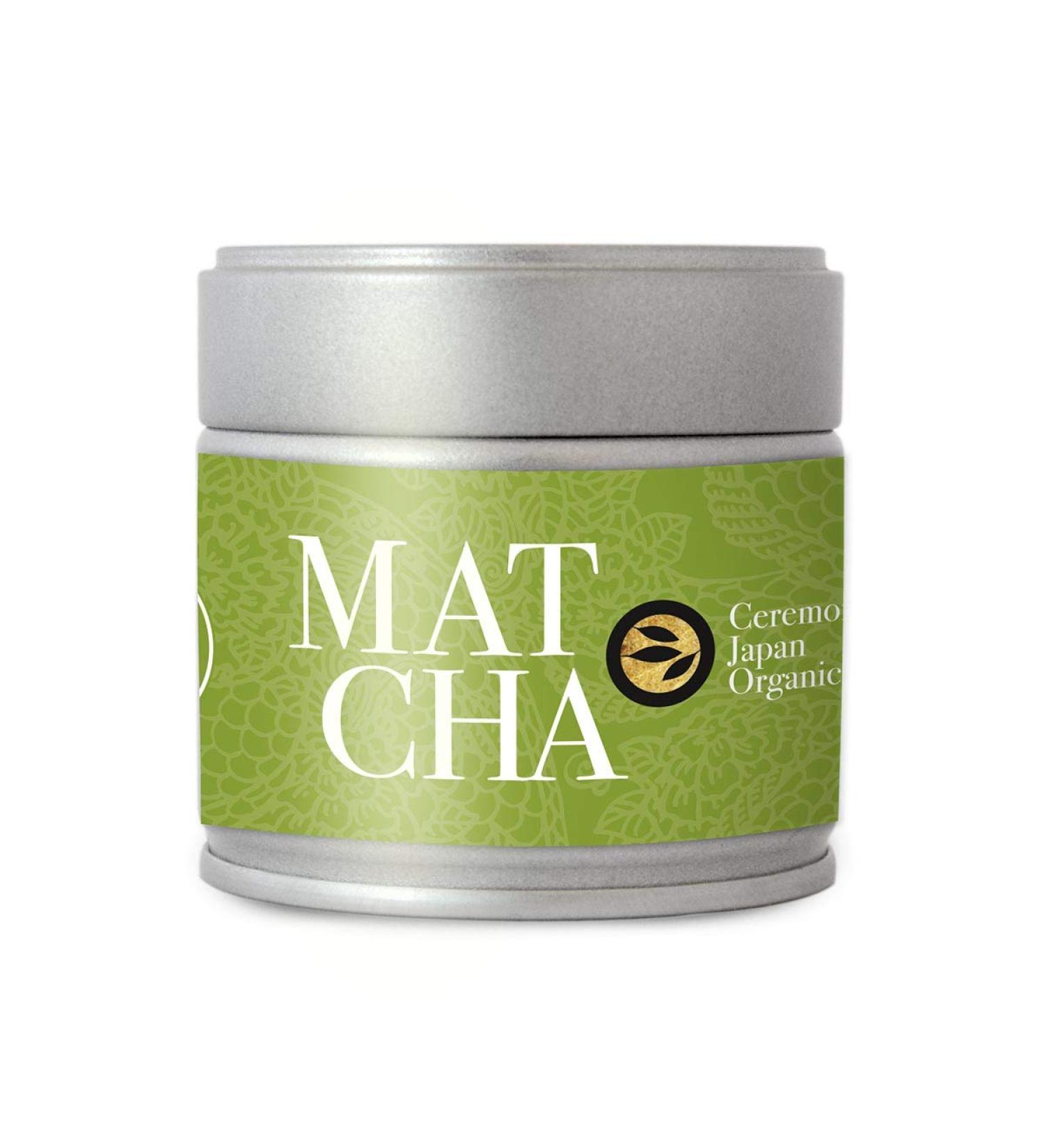  Alveus "Ceremonial" Organic Ceremonial Matcha - 1st and 2nd Harvest from Tenryu and Shibushi Japan | Green Tea Powder in a Tin (30 Grams) by alveus Premium Teas - Buy Online on GoSupps.com