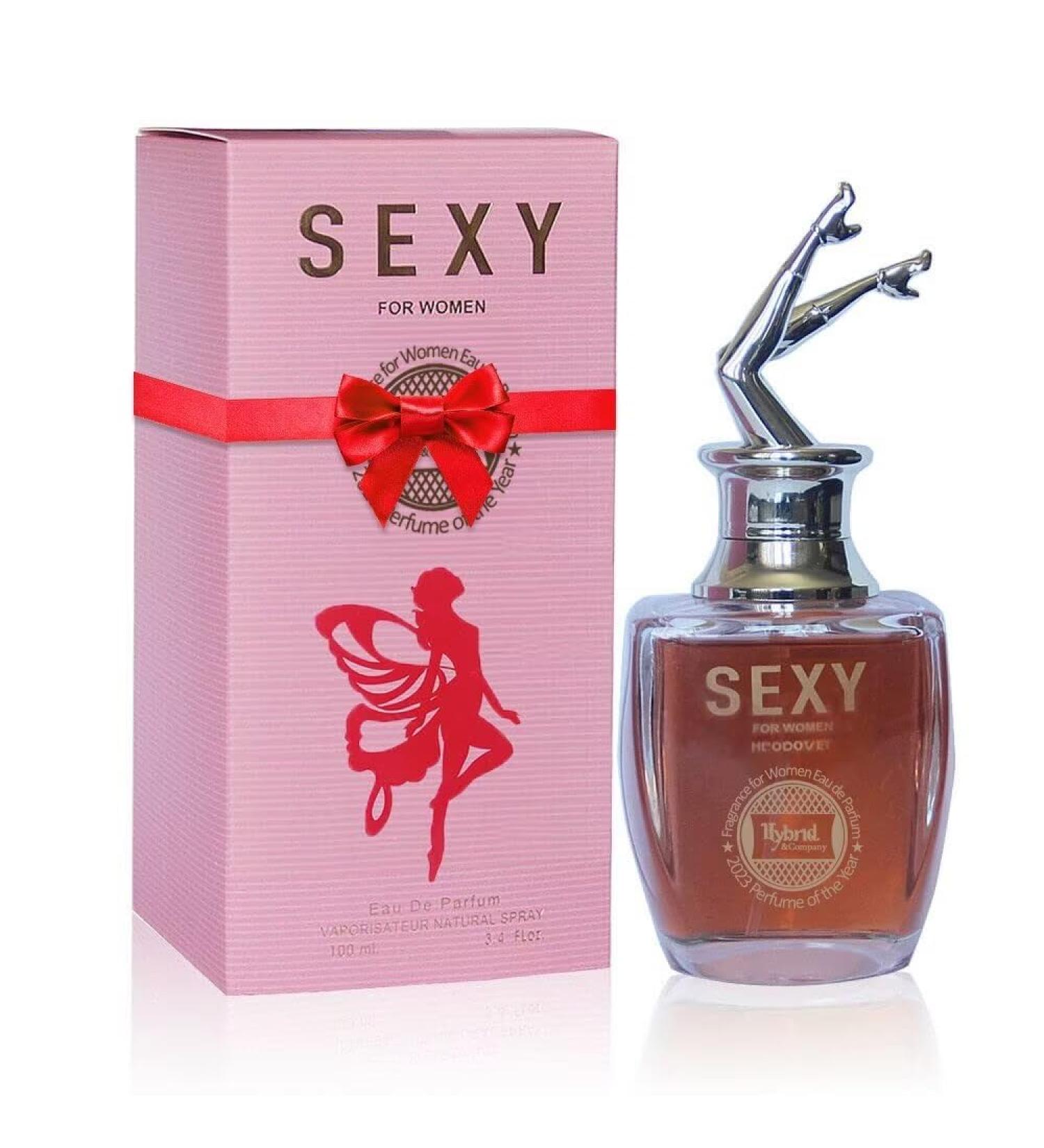Hybrid & Company Sexy for Women Eau De Parfum Natural Spray Fresh Floral Scent 3.4 Fl Oz SEXY 3.4 Fl Oz (Pack of 1)