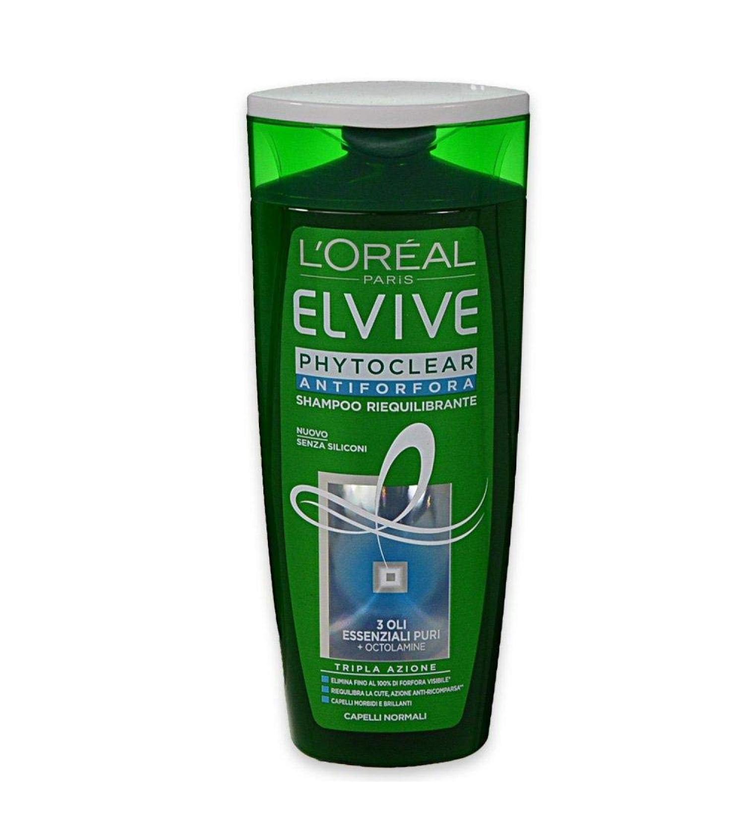 Set 12 ELVIVE Shampooing 250 Phytoclear normal Shampooing revitalisants cheveux