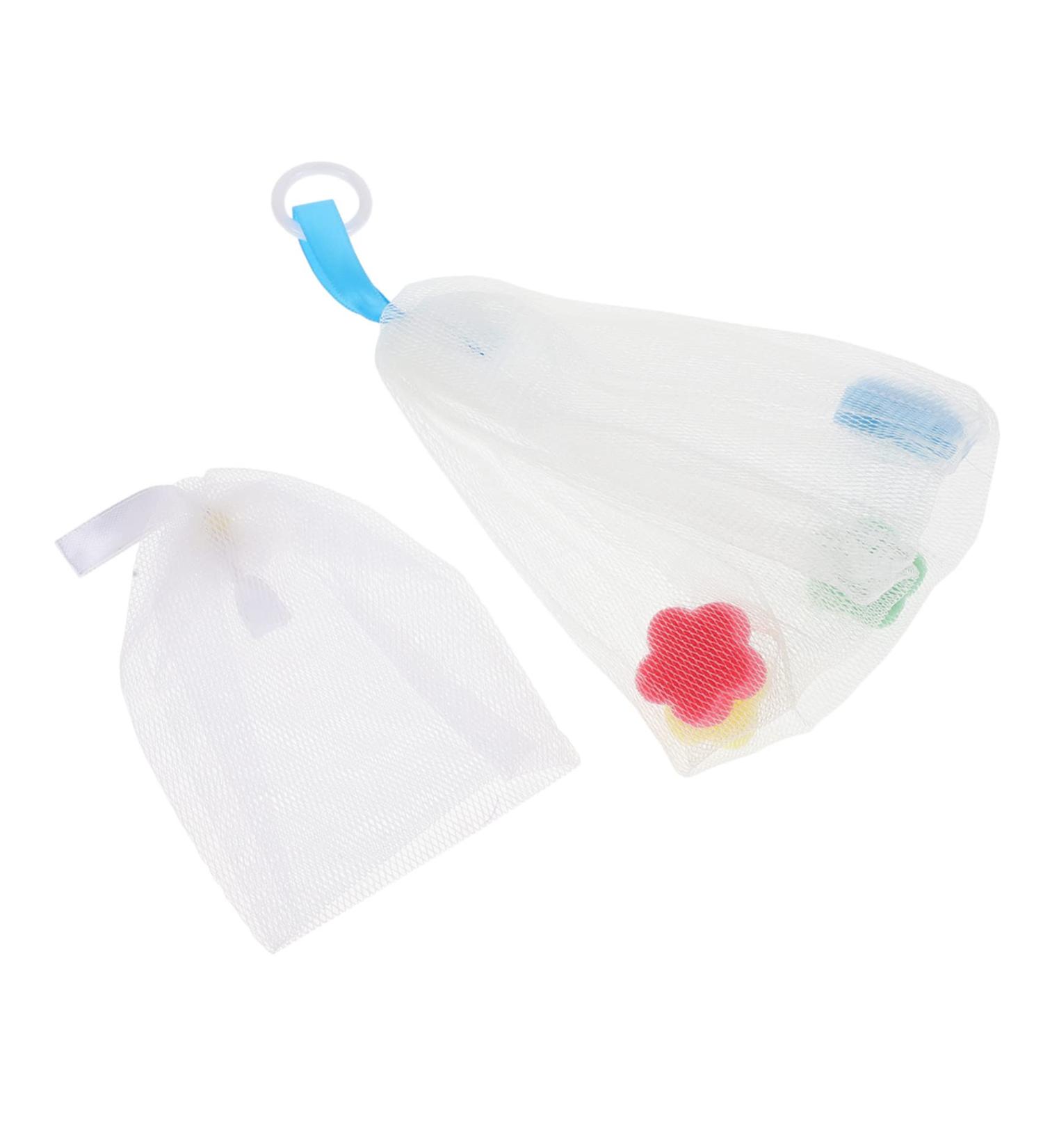 MAGICLULU 2pcs Foaming Net Exfoliating Net Pouches Soap Soap Meshes Soap Saver Pouches Making Pouches Foaming Exfoliating Soap Net Soap Foaming Pouches - Buy Online on GoSupps.com