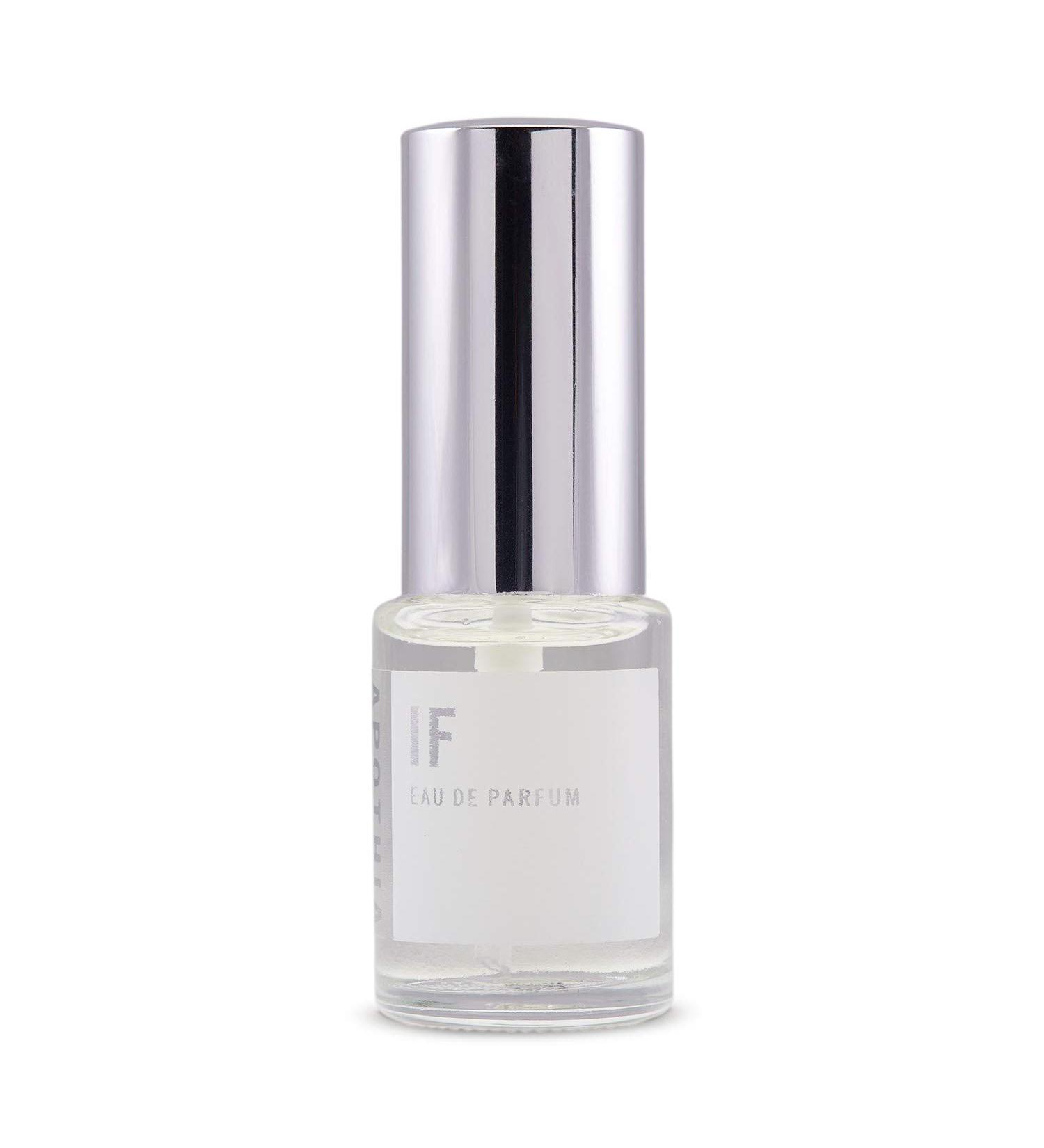 | IF Travel Eau de Parfum | IF Perfume Modern White Floral & Citrus | Award Winning Fragrance | Premium Ingredients | Long Lasting Scent | 0.4 oz | 15 ml | Convenient Travel Size Glass Bottle 0.5 Fl Oz (Pack of 1)