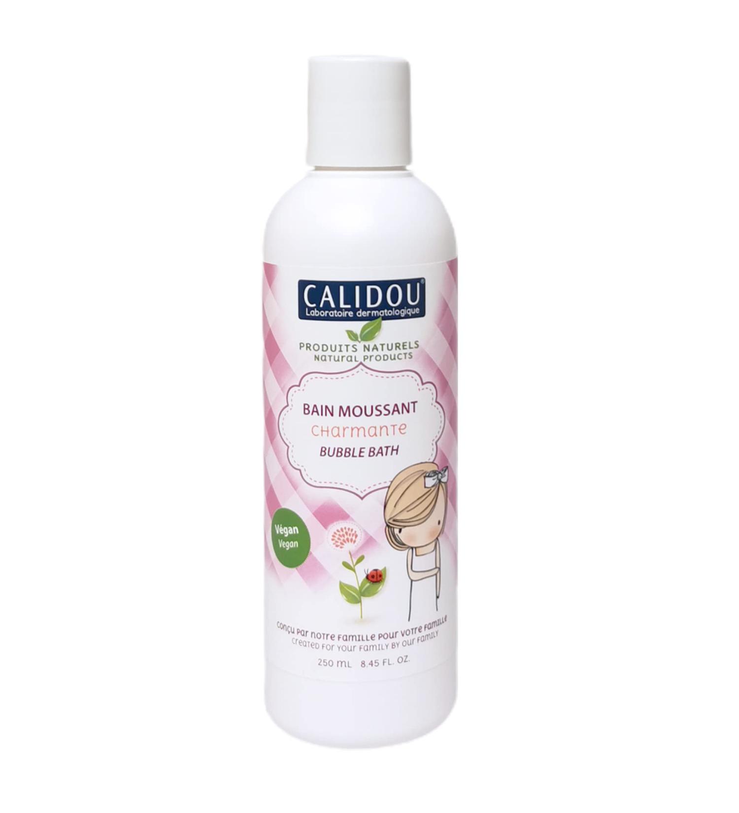 CALIDOU Charmante Natural Bubble Bath and Wash for Baby & Kids | Moisturizing | Bain Moussant | 250 ml - Buy Online on GoSupps.com