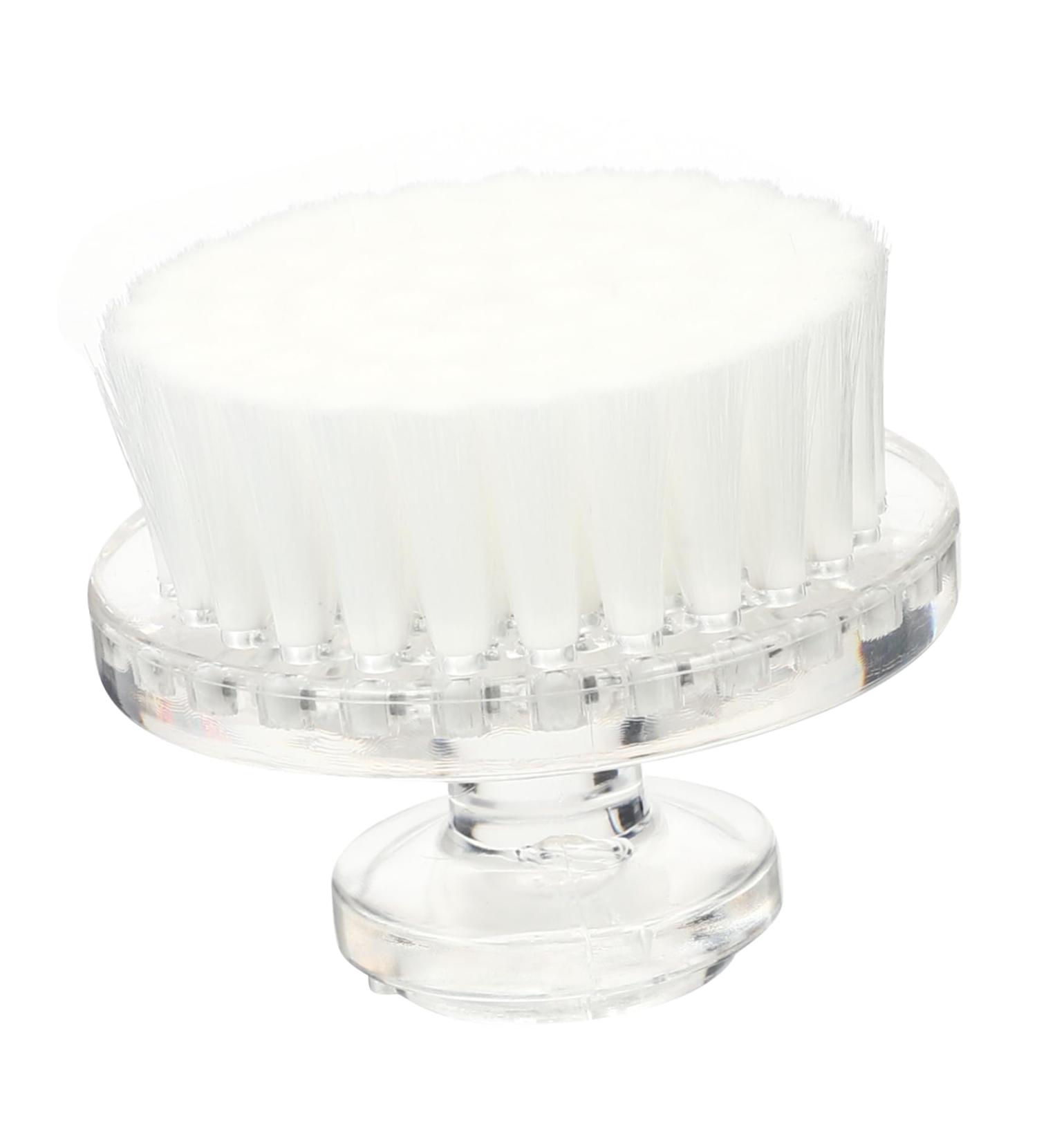 Angoily Cleansing Brush Face Scrub Brush Exfoliating Body Scrub Silicone Facial Brush Manual Brush Face Cleaning Brush Cleaning Electric Scrub Brush Deep Pore Daily Pores Pp White Crystal - Buy Online on GoSupps.com