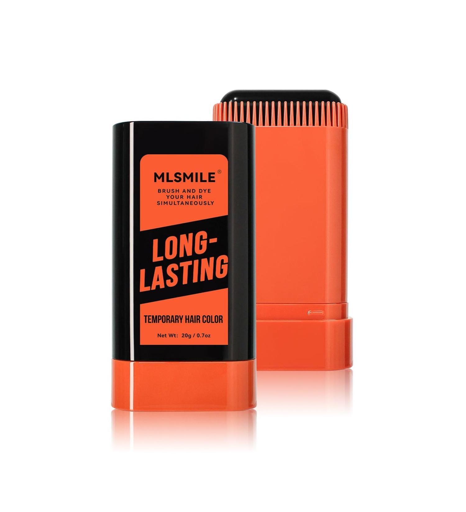 Temporary Hair Color Stick - Instant Root Touch Up for Gray Roots & Beard | Waterproof Smudge-Proof | Natural-Looking Black Balm - Buy Online on GoSupps.com