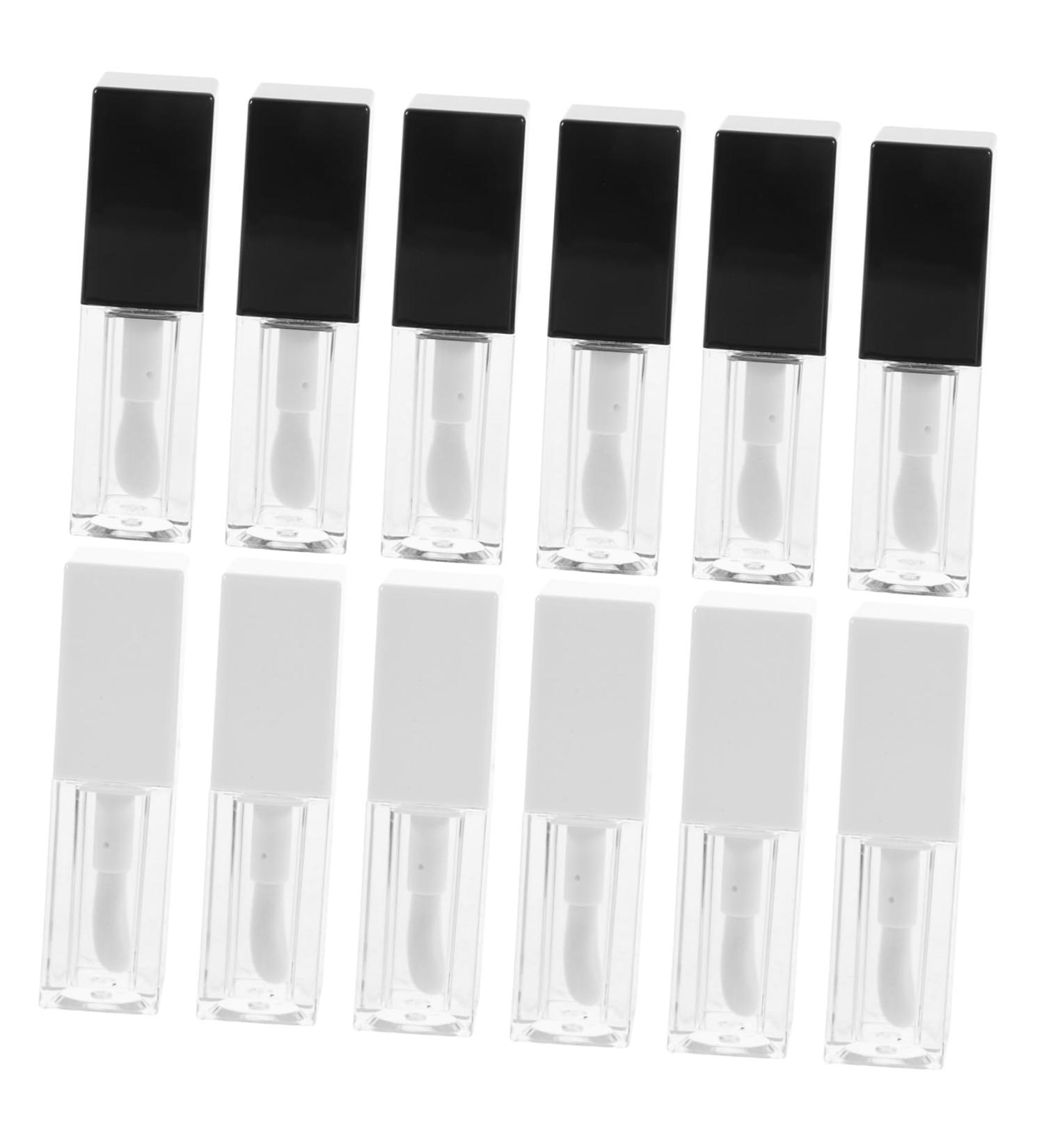 Homoyoyo 12 Pi ces Tube de Brillant L vres Vide Rechargeable pour Femmes et Filles Flacon Transparent Kit de Remplissage DIY sans Fuite - Buy Online on GoSupps.com