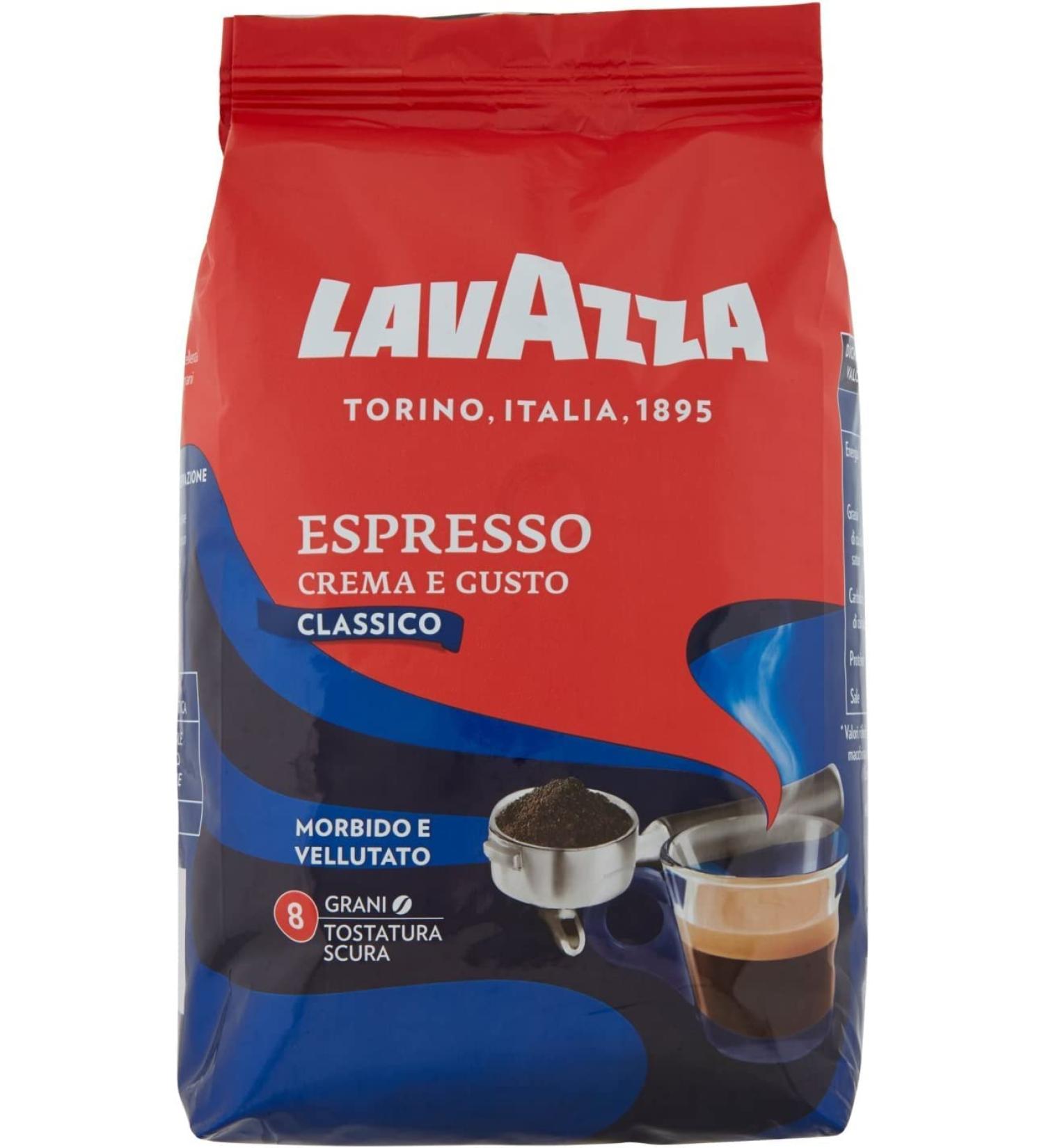  Lavazza LAVAZZA Espresso Cream E GUSTO Classico 1 kg Beans Set of 6 - Buy Online on GoSupps.com