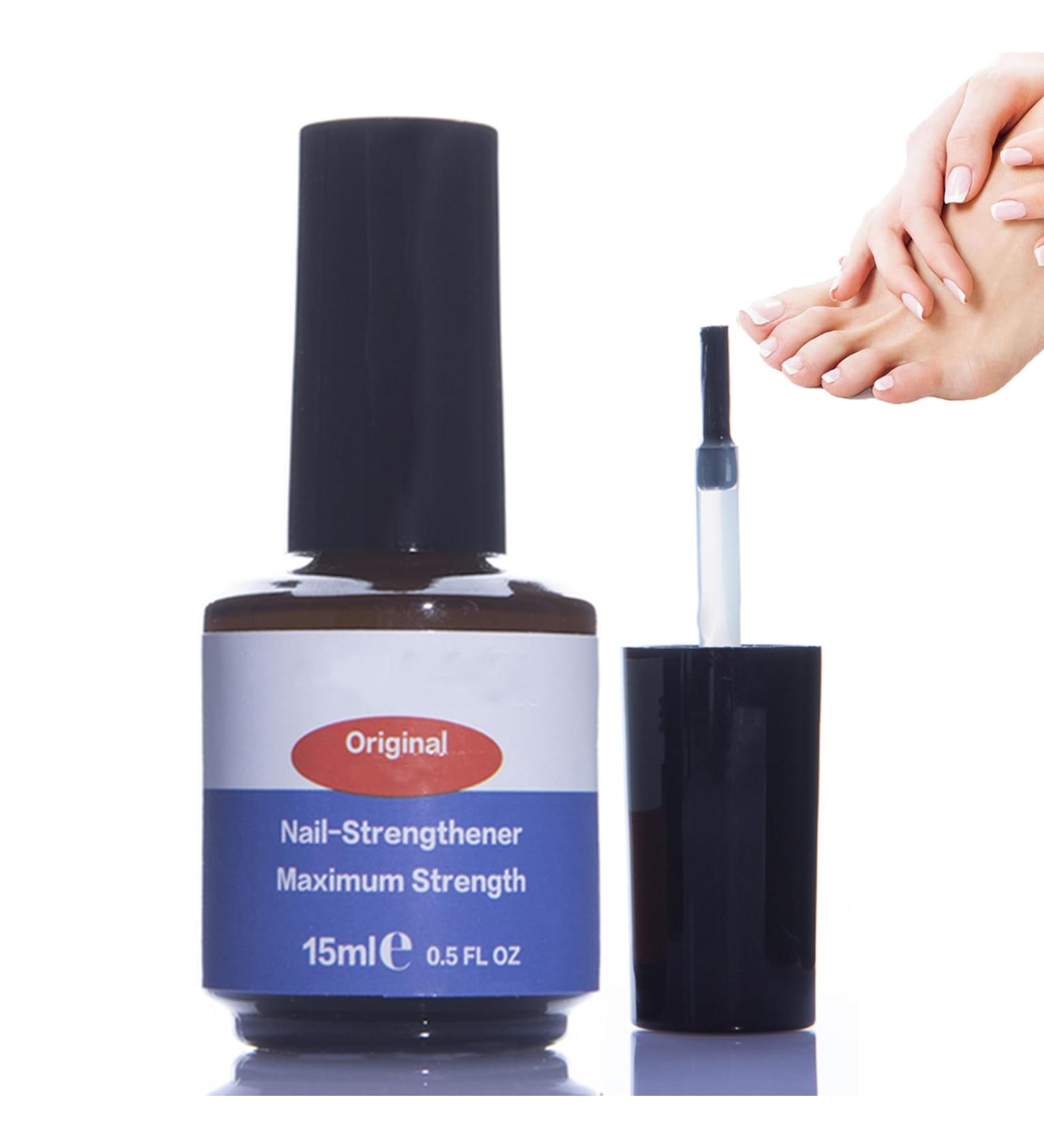 Nail Strengthener for Damaged Nails Nail Repair and Strengthening Nail Strengthening Treatment Nail Growth and Repair Stop Peeling Splits Chips Cracks and Strengthens Nails Clear Nail Polish Blue - Buy Online on GoSupps.com