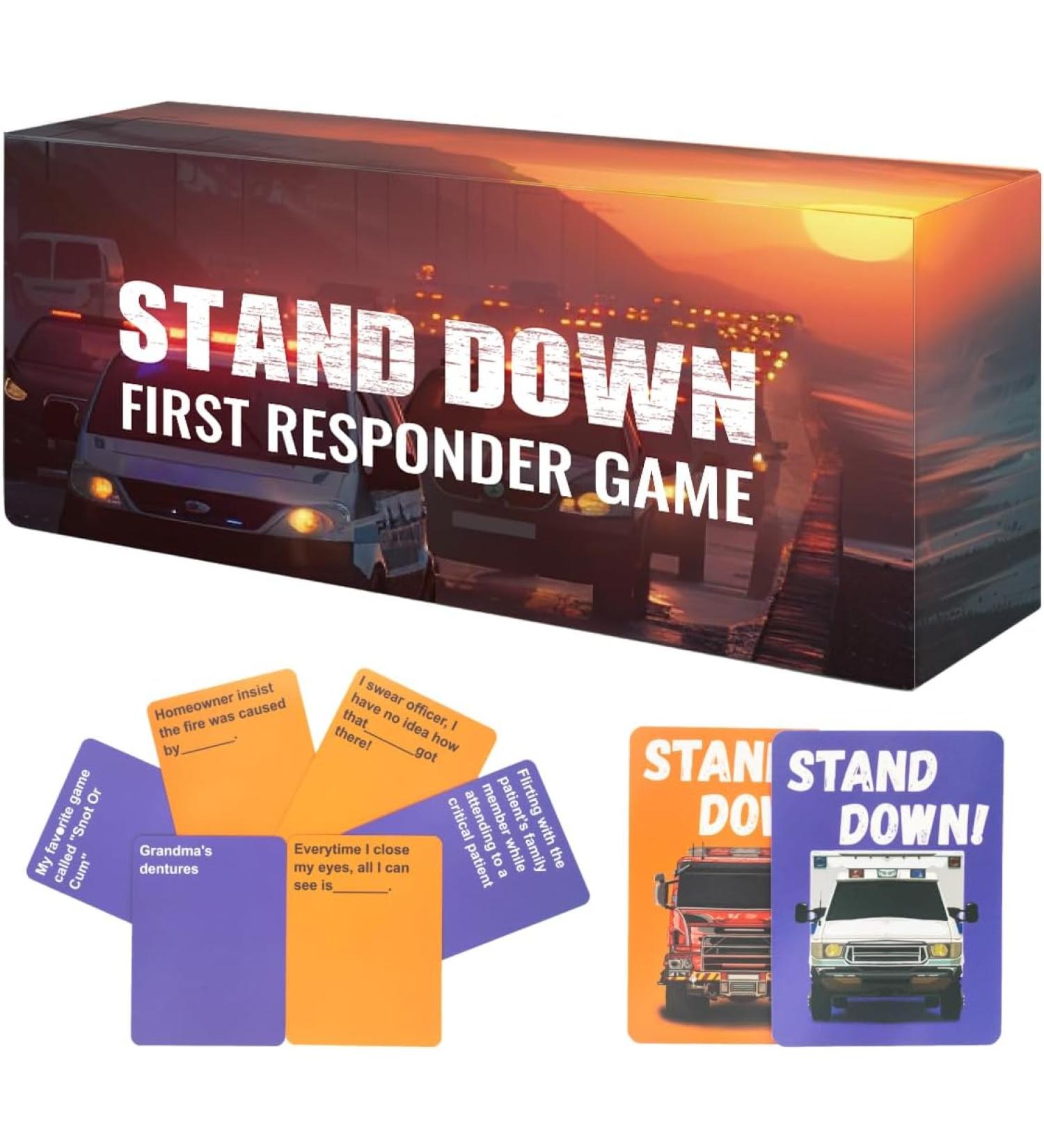 Dispatcher Gifts and Game Card for Firefighters Stand Down Card Game for Health Care Workers and Paramedic Gear - Buy Online on GoSupps.com