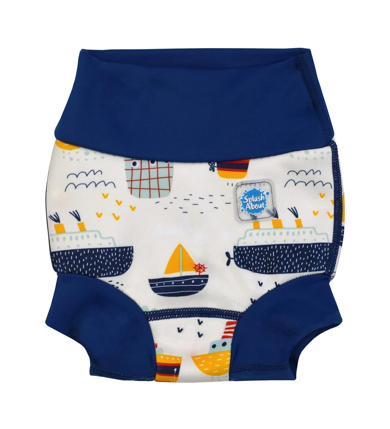 Splash About Happy Nappy Duo 3-6 Months Tug Boats - Top Quality Swim Diaper - Buy Online on GoSupps.com