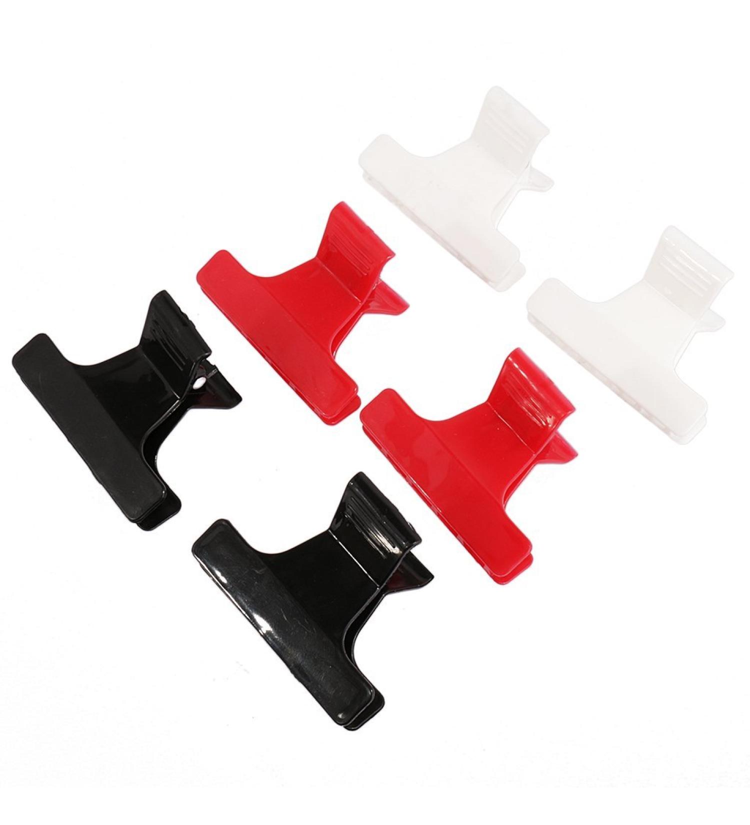 Pack of 6 Butterfly Hairdresser Clamp Salon Clips Grips - Buy Online on GoSupps.com
