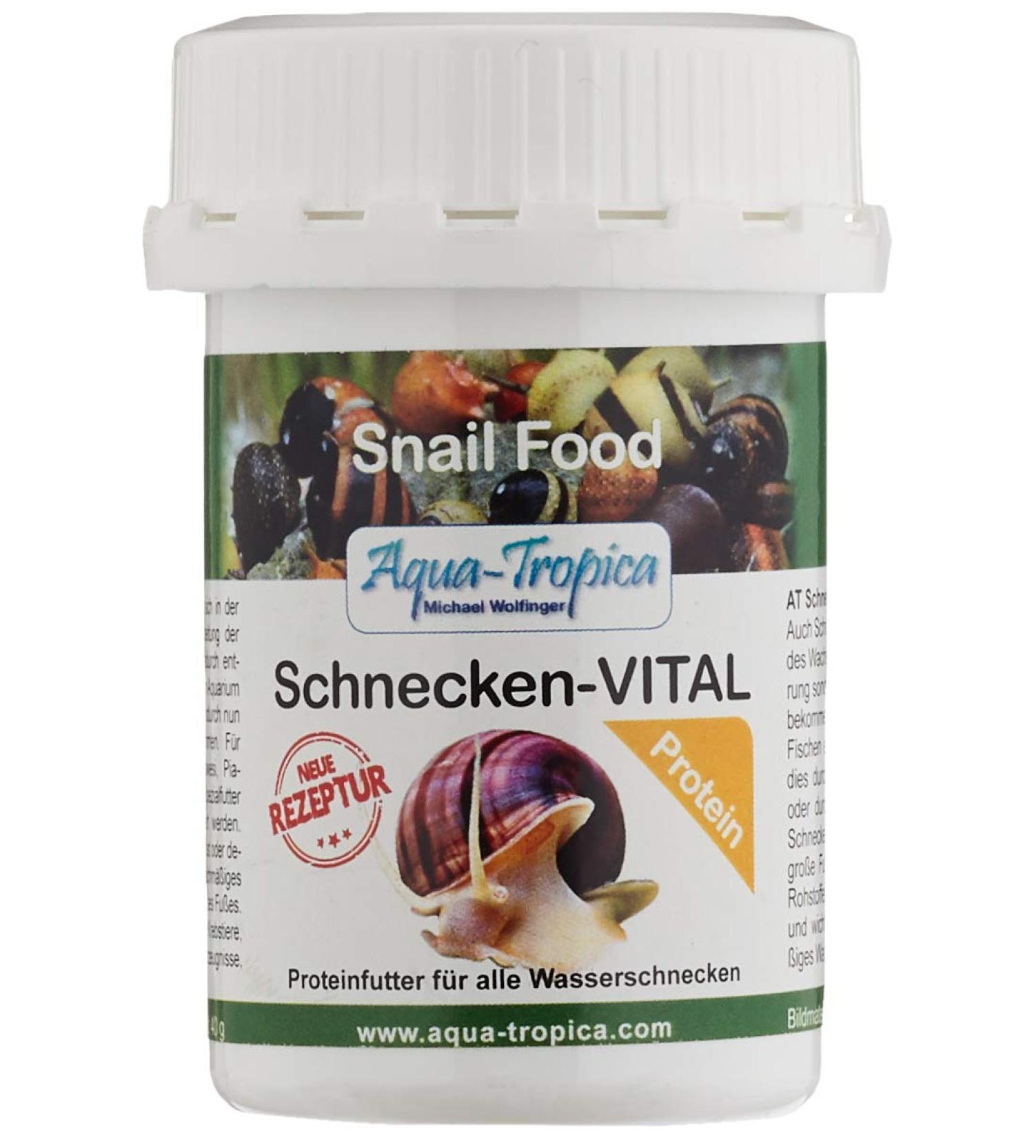 Aqua-Tropica Snail VITAL Protein - Premium Snail Supplement for Optimal Health | Worldwide Shipping - Buy Online on GoSupps.com