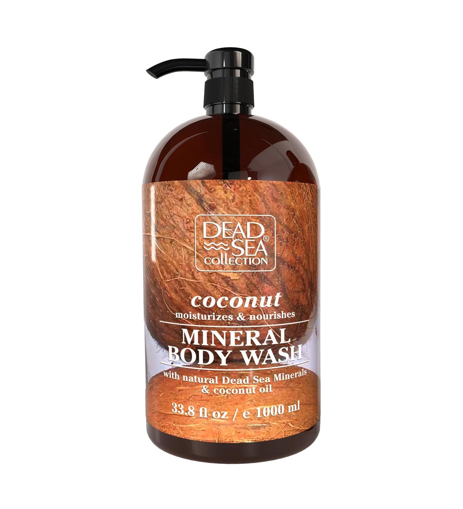 Buy Dead Sea Collection Coconut Body Wash - 33.8 fl. oz | Nourishing Cleanser for Men & Women | International Shipping Available - Buy Online on GoSupps.com