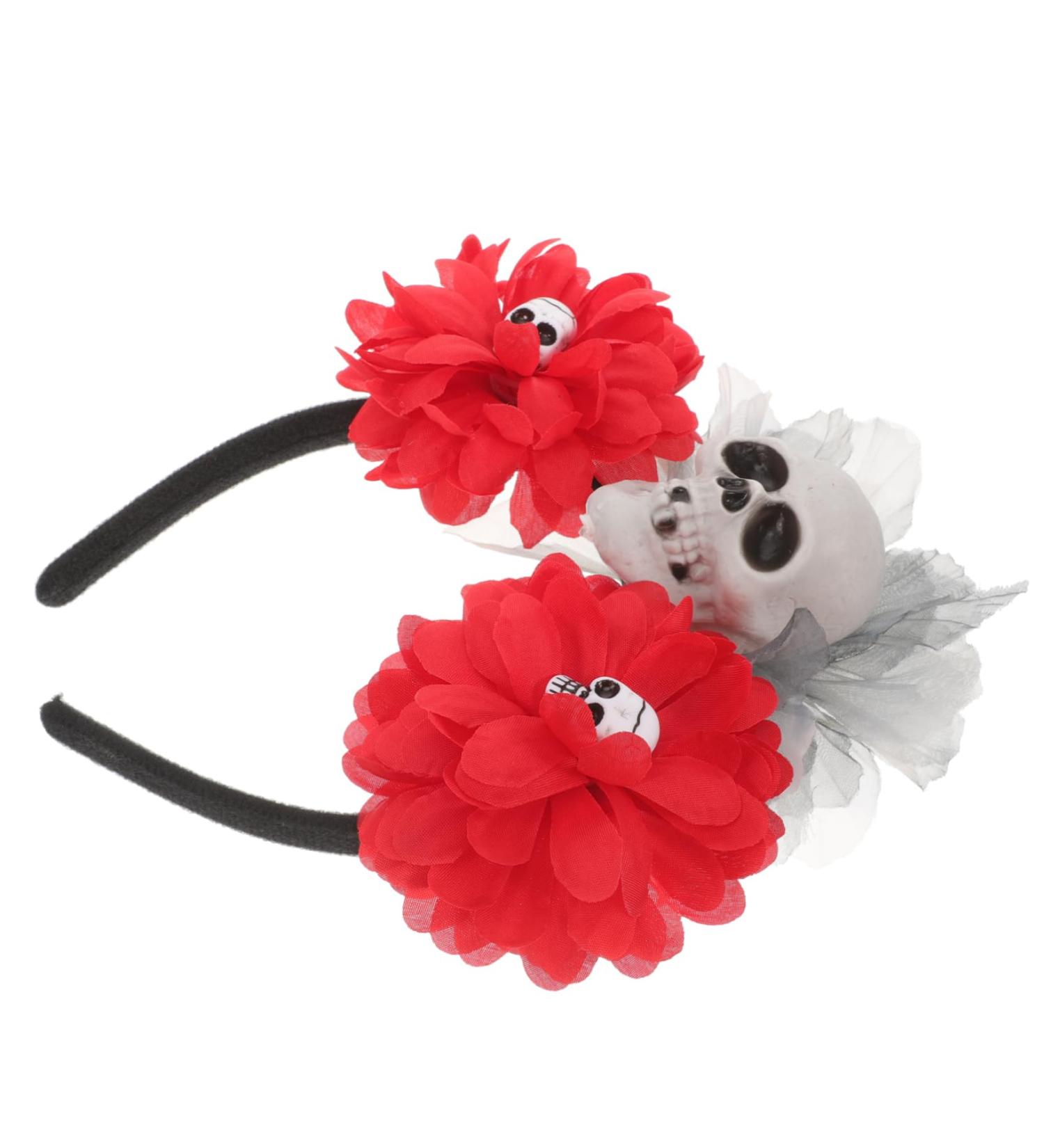 Abaodam Hair Bands Hair Ties Headbands Party Headdress Carnival Headband Halloween Hair Accessories Halloween Headwear for Adults Halloween Hair Band Artificial Flower Plastic Cosplay - Buy Online on GoSupps.com