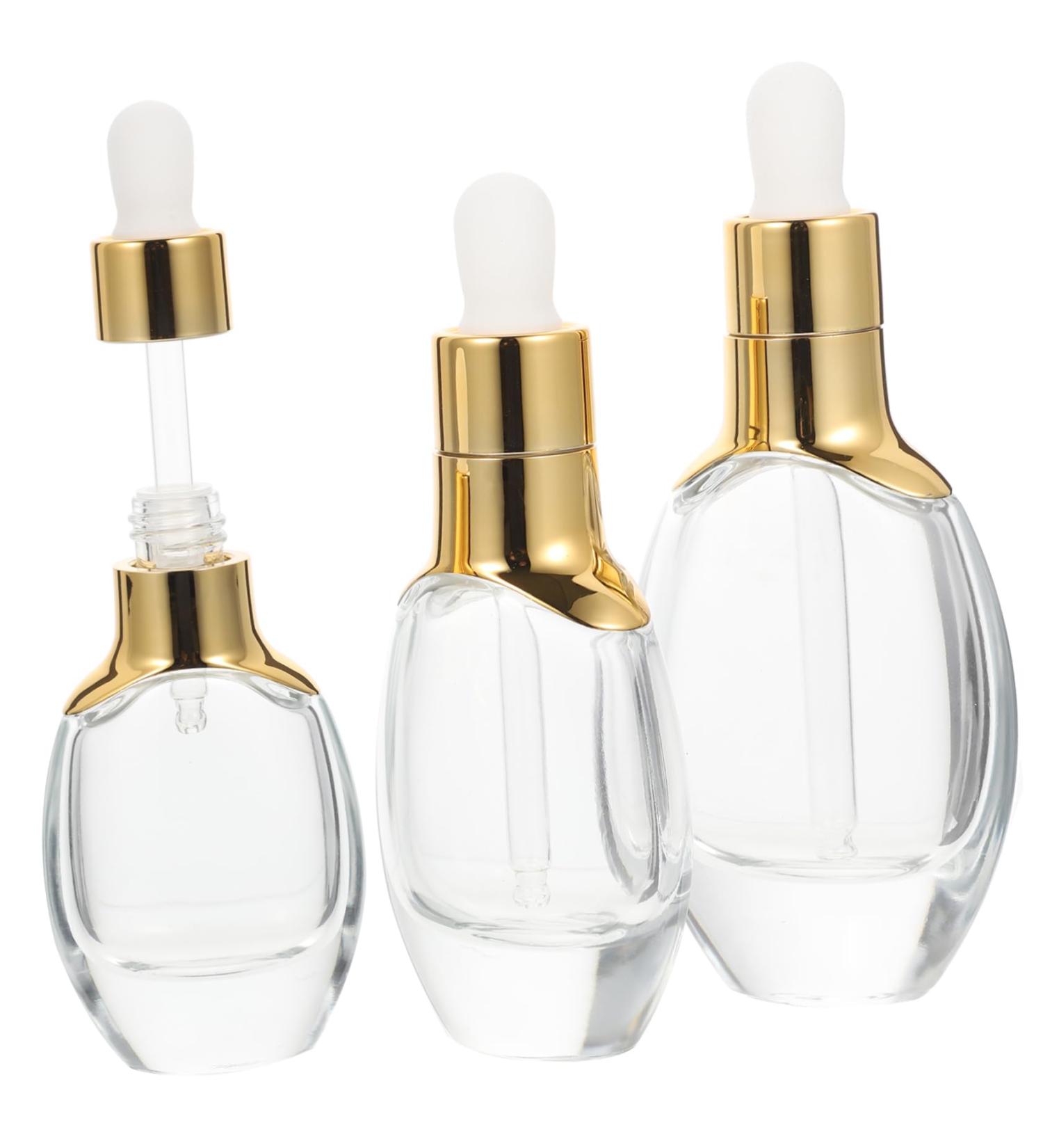 3 Sets Glass Dropper Bottle with Lid Oil Dropper Bottle Pipette Bottle 1 oz Container with Lid Dropper Bottle 1 oz Glass Bottle with Dropper Bottle Travel Body Oil - Buy Online on GoSupps.com