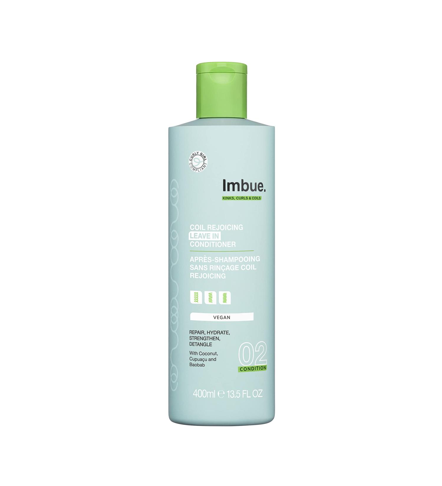IMBUE Coil Rejoicing Leave-in Conditioner 400ml | Vegan & Curly Girl Method Friendly | Best Leave-in for Curls - Buy Online on GoSupps.com
