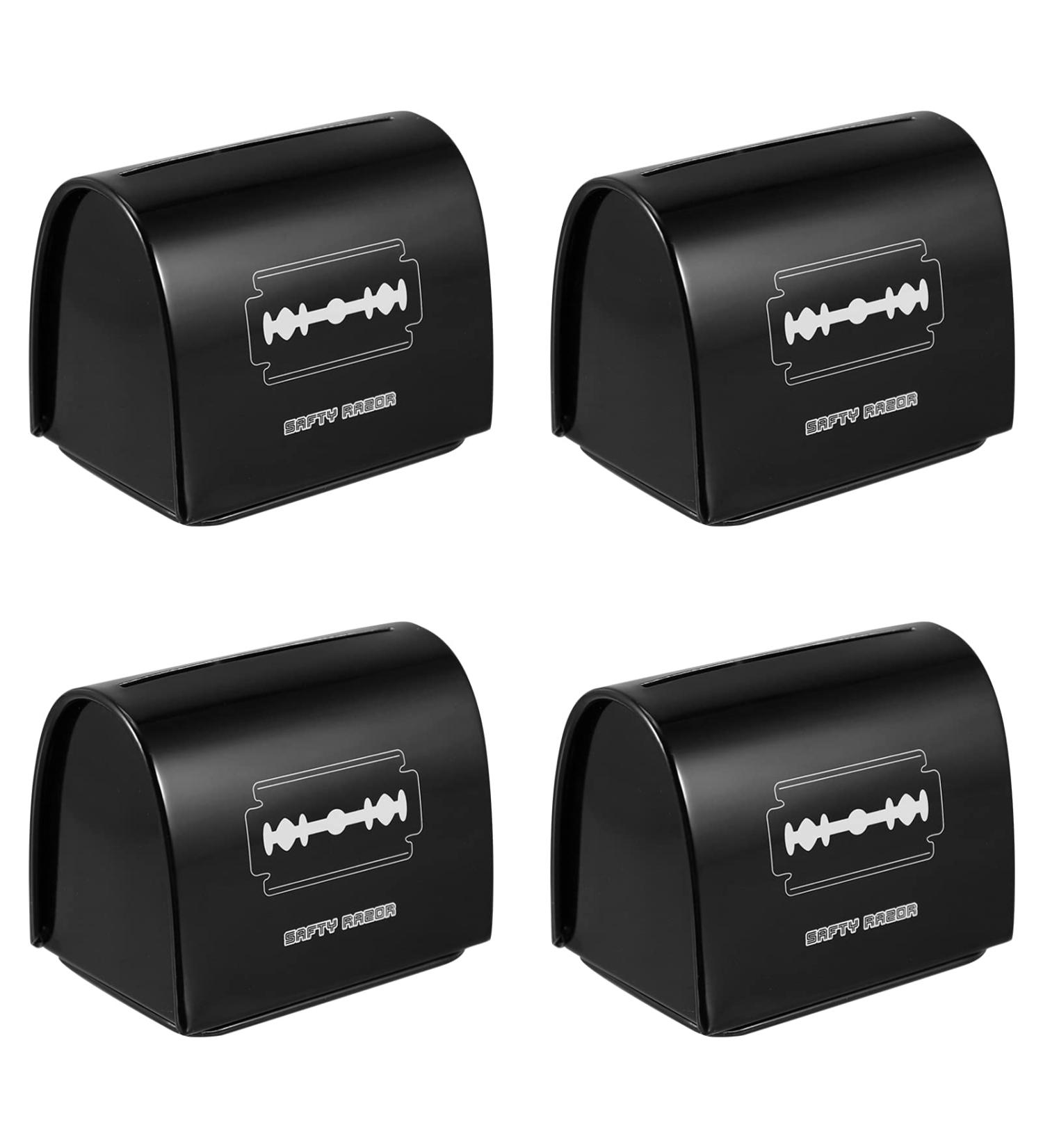 4PCS Razor Disposal Case - Safe Storage for Used Safety Razor Blades | Barbershop & Salon Supplies - Buy Online on GoSupps.com