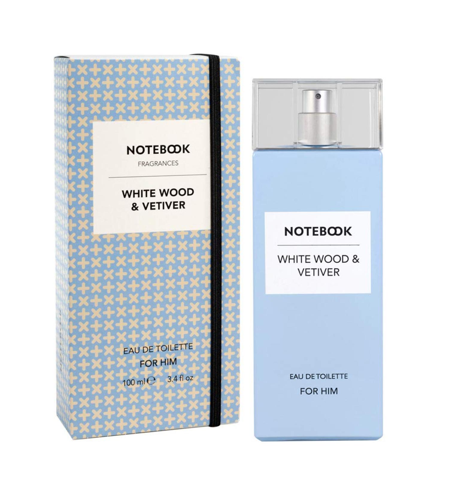 Notebook White Wood & Vetiver by Selectiva SPA Eau De Toilette Spray 3.4 oz for Men - Buy Online on GoSupps.com