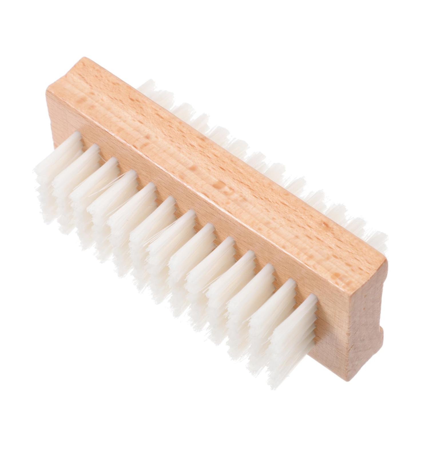 FOMIYES 1pc Nail Dust Brush Toenail Cleaning Brush Bristle Scrubber Tools Wooden Fingernail Brush Wood Toenail Scrubber Wood Bristle Nail Manicure Nail Brush Sink Nail Polish Shoe - Buy Online on GoSupps.com
