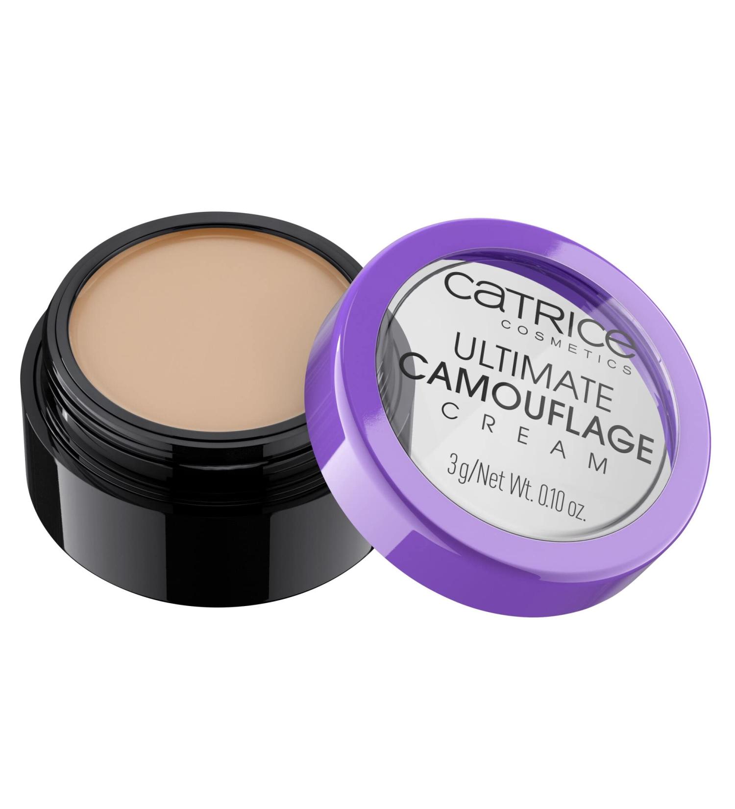 Catrice Ultimate Camouflage Cream Concealer No. 020 - Long-Lasting Matte Vegan Formula for Combination Skin - Color Correcting & Natural Finish (3g) - Buy Online on GoSupps.com