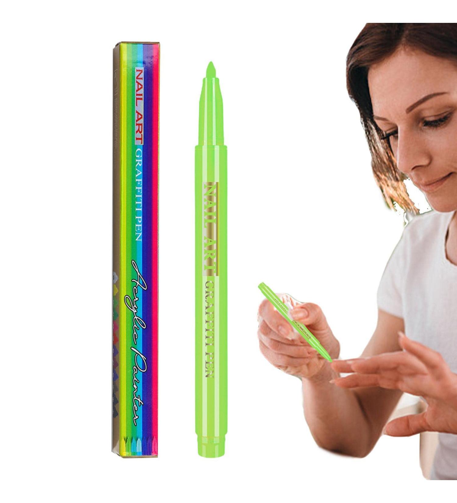 3D Paint | Quick-Drying Drawing Graffiti Easy to Use Drawing Nail Graffiti Dotting Manicure 03 - Buy Online on GoSupps.com