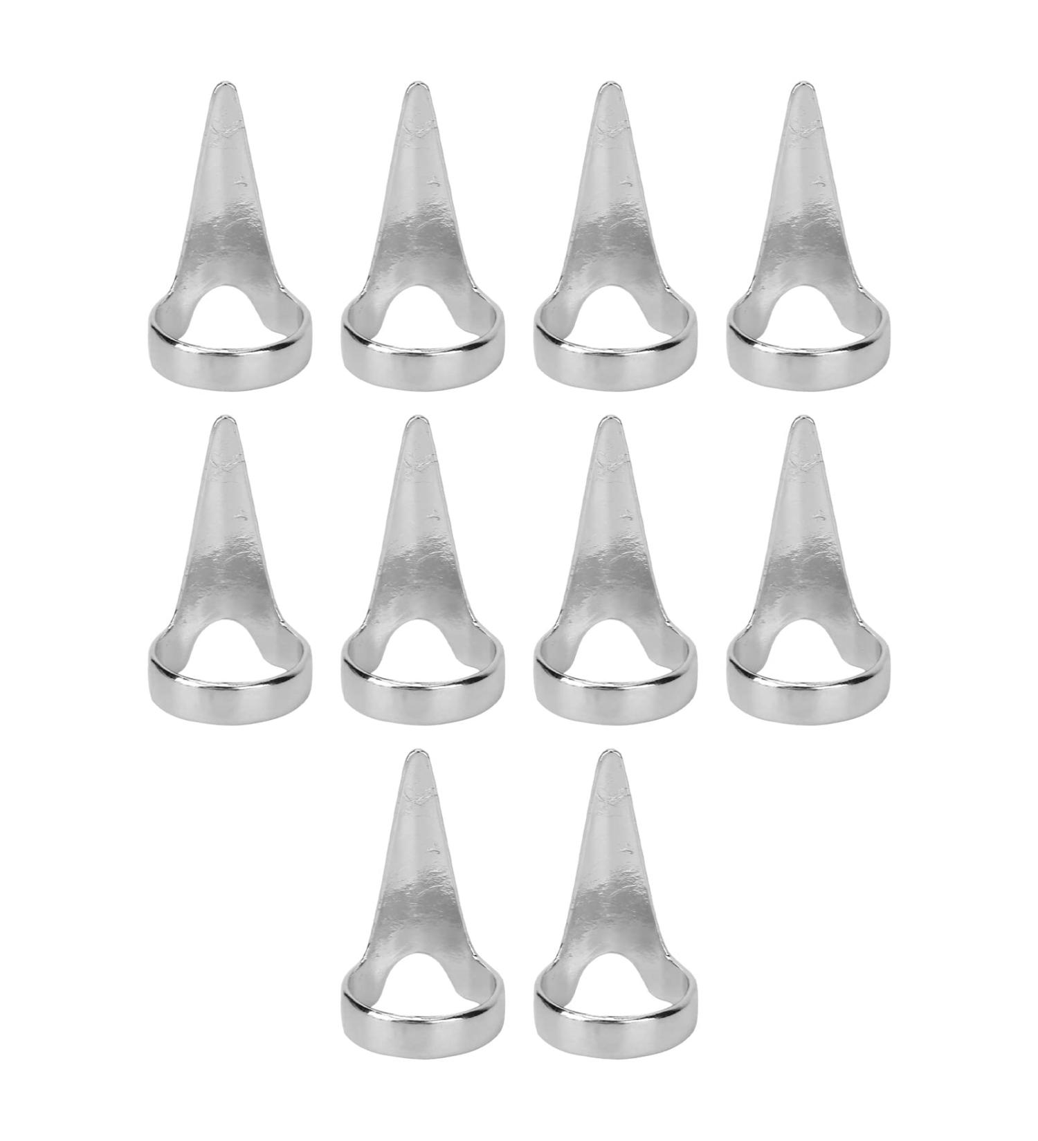 10-Piece Hair Cutting Tools Set | Metal Hair Separating Rings for Braiding & Highlighting | Essential Hair Selection Tools - Buy Online on GoSupps.com