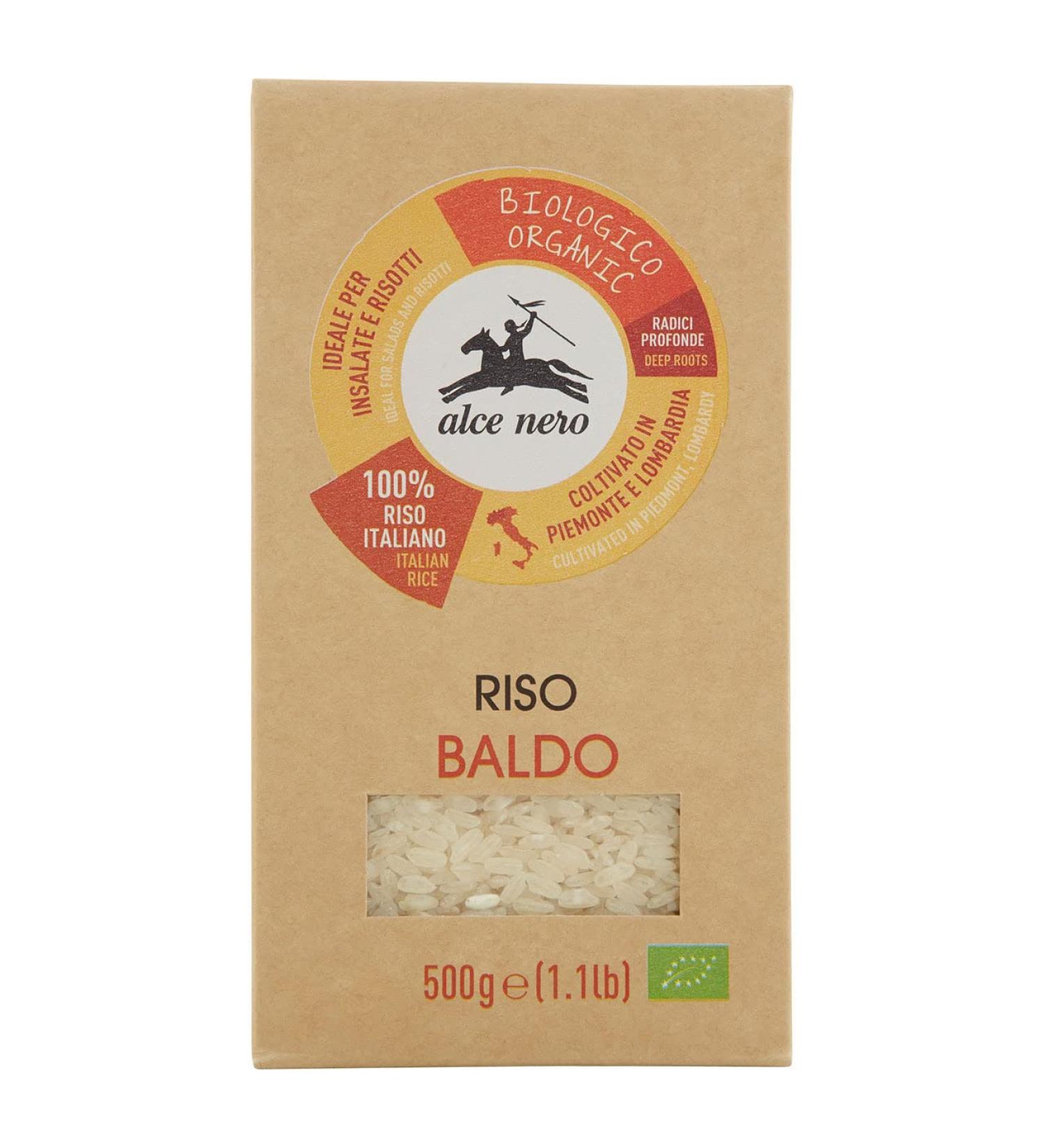  Alce Nero Baldo Rice Bio 500g - Buy Online on GoSupps.com