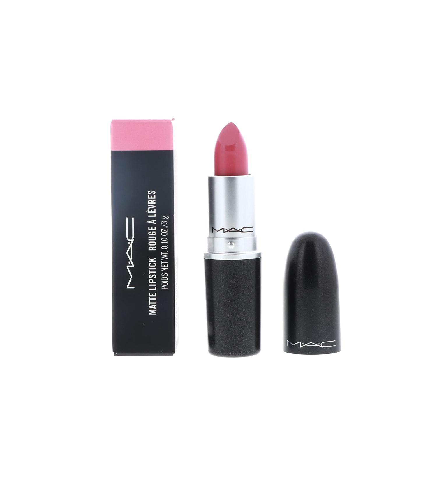 MAC PLEASE ME Matte Lipstick - Muted Rosy-Tinted Pink (3g / 0.1 US oz) - Buy Online on GoSupps.com