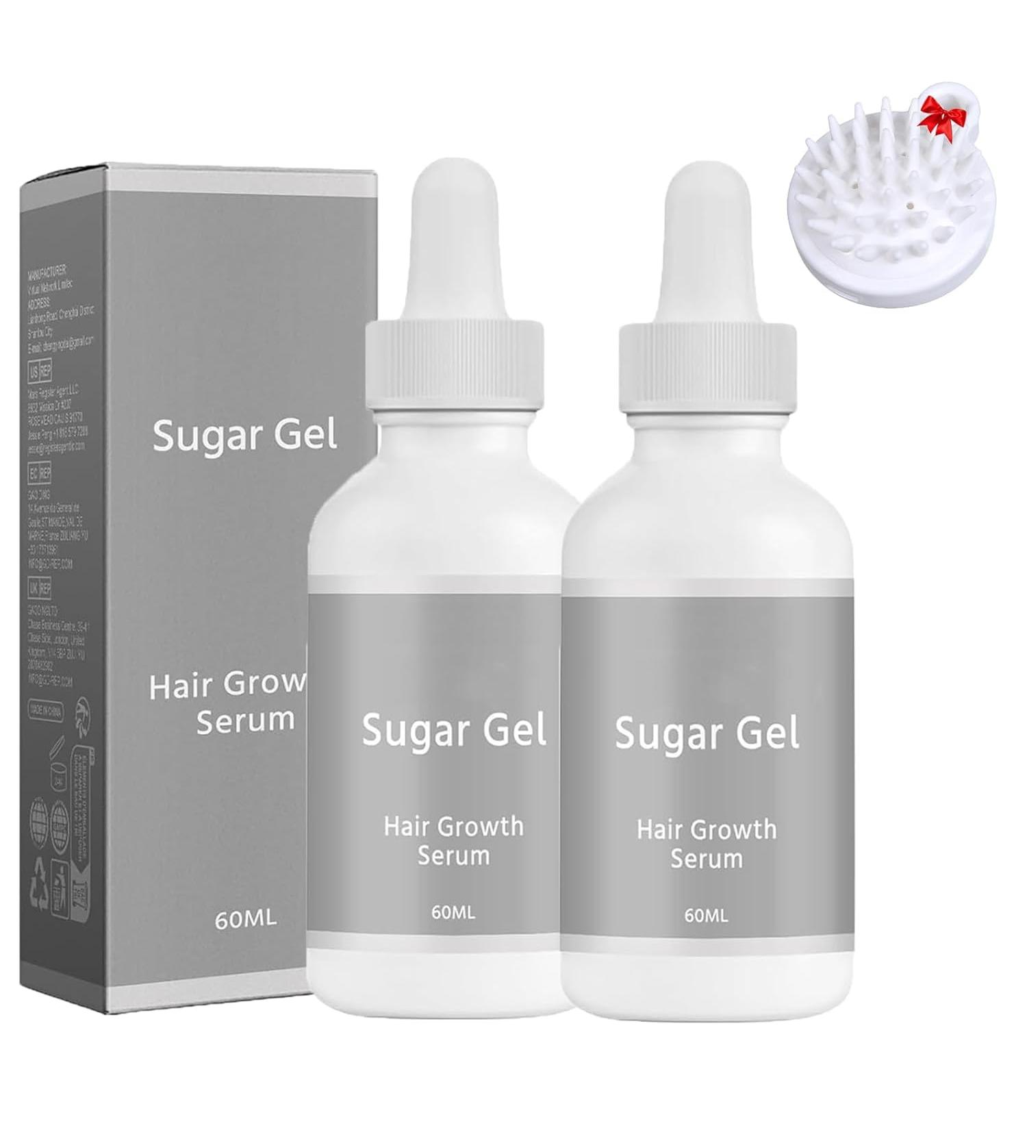 Gel d soxyribose au sucre pour la croissance des cheveux pour le traitement de la perte de cheveux favorise la repousse et r duit la croissance des cheveux gel de sucre pour cheveux (2 pi ces) 2 pi ces. - Buy Online on GoSupps.com