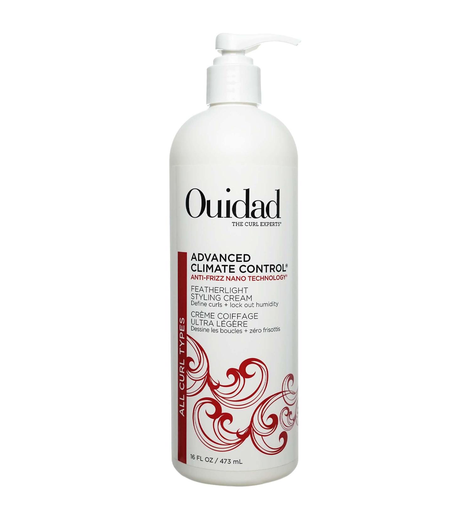 Ouidad Advanced Climate Control® Featherlight Styling Cream Jumbo - 16 Fl Oz | Lightweight Hair Cream for All Hair Types | International Shipping Available - Buy Online on GoSupps.com