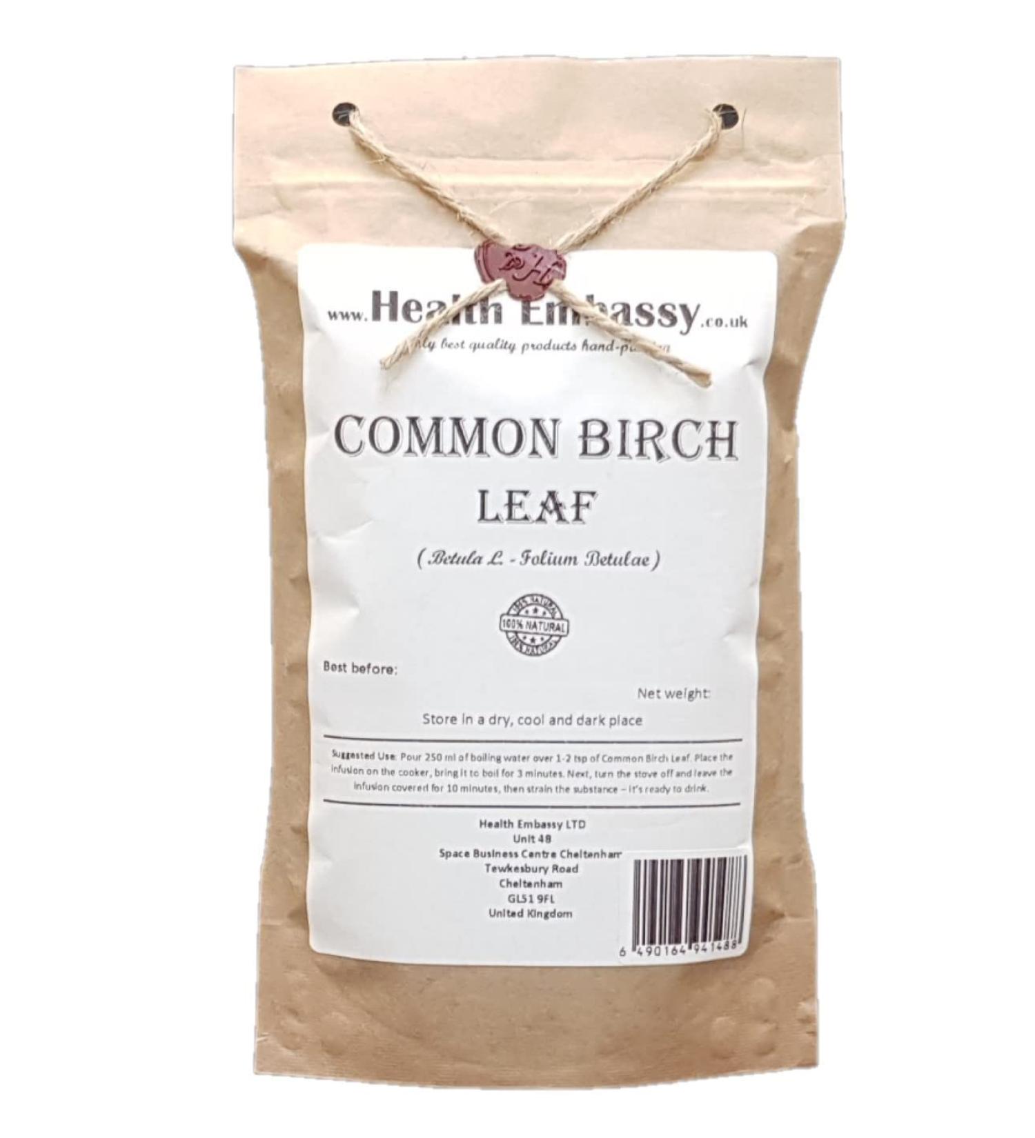 Health Embassy Feuilles de Bouleau Tisane | Betula L | Common Birch Leaf (100g) - Buy Online on GoSupps.com