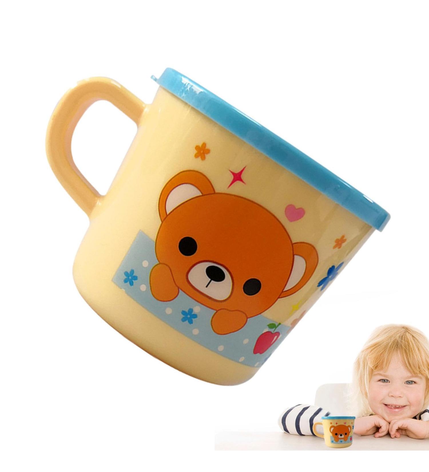 Povanjer Mouthwater Cup | Portable Reusable Toothbrush & Toothpaste Holder for Kids | Ideal for Boys & Toddlers - Buy Online on GoSupps.com