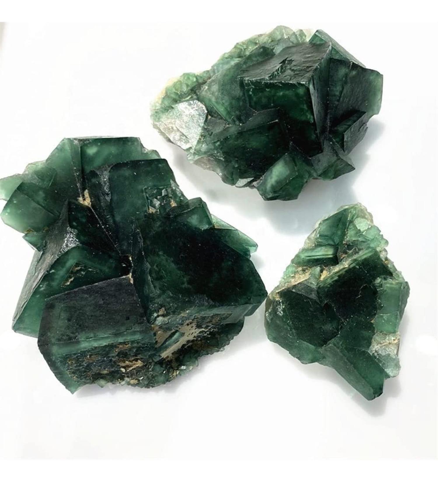 Meditation Home Natural Natural Healing Green Fluorite Crystal Cluster Meditation Decorative Cluster (Size : 450-500g) - Buy Online on GoSupps.com