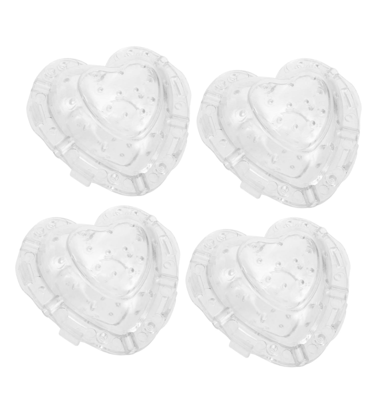 NUOBESTY 4pcs Heart Strawberry Mold Vegetables Fruit Shaping Molds Pear Melon Supply Watermelon Stereotypes - Buy Online on GoSupps.com