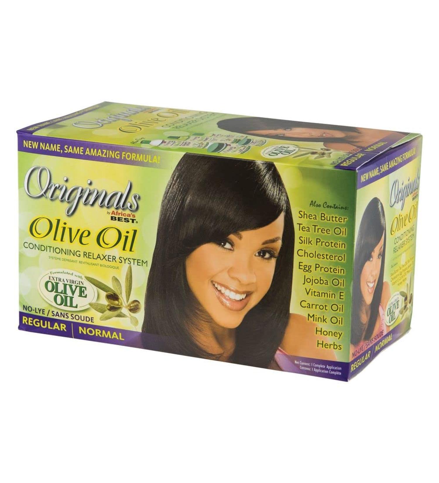 Organics Olive Africa's Best Organic Olive Oil Conditioning Relaxer Kit - Regular (1 Count) - Buy Online on GoSupps.com