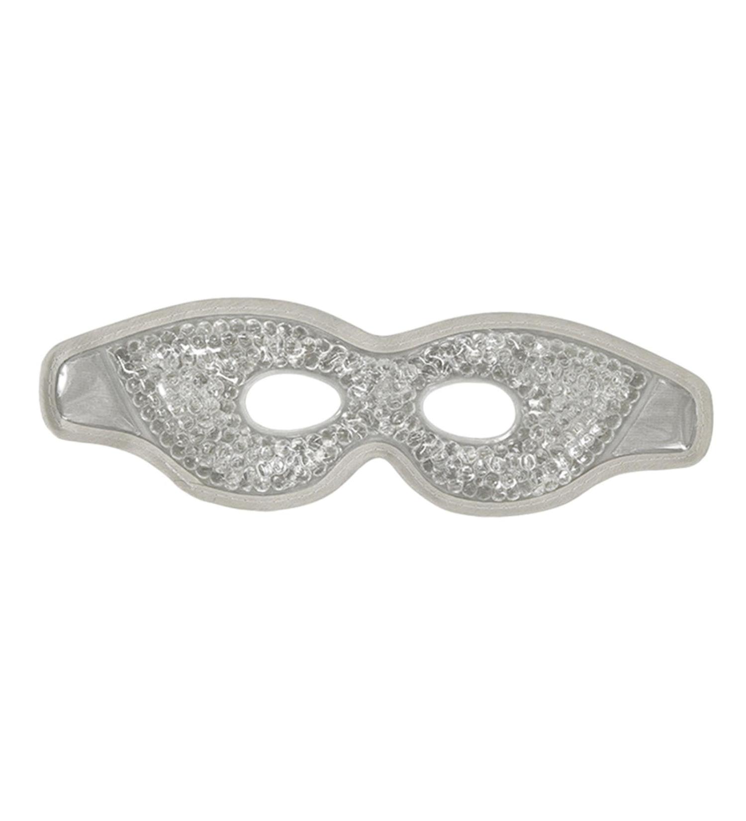 Shop Predolo Cooling Eye Mask | Reusable Gel Bead Hot Cold Eye Mask with Eye Holes for Relaxation - Gray | International Shipping - Buy Online on GoSupps.com