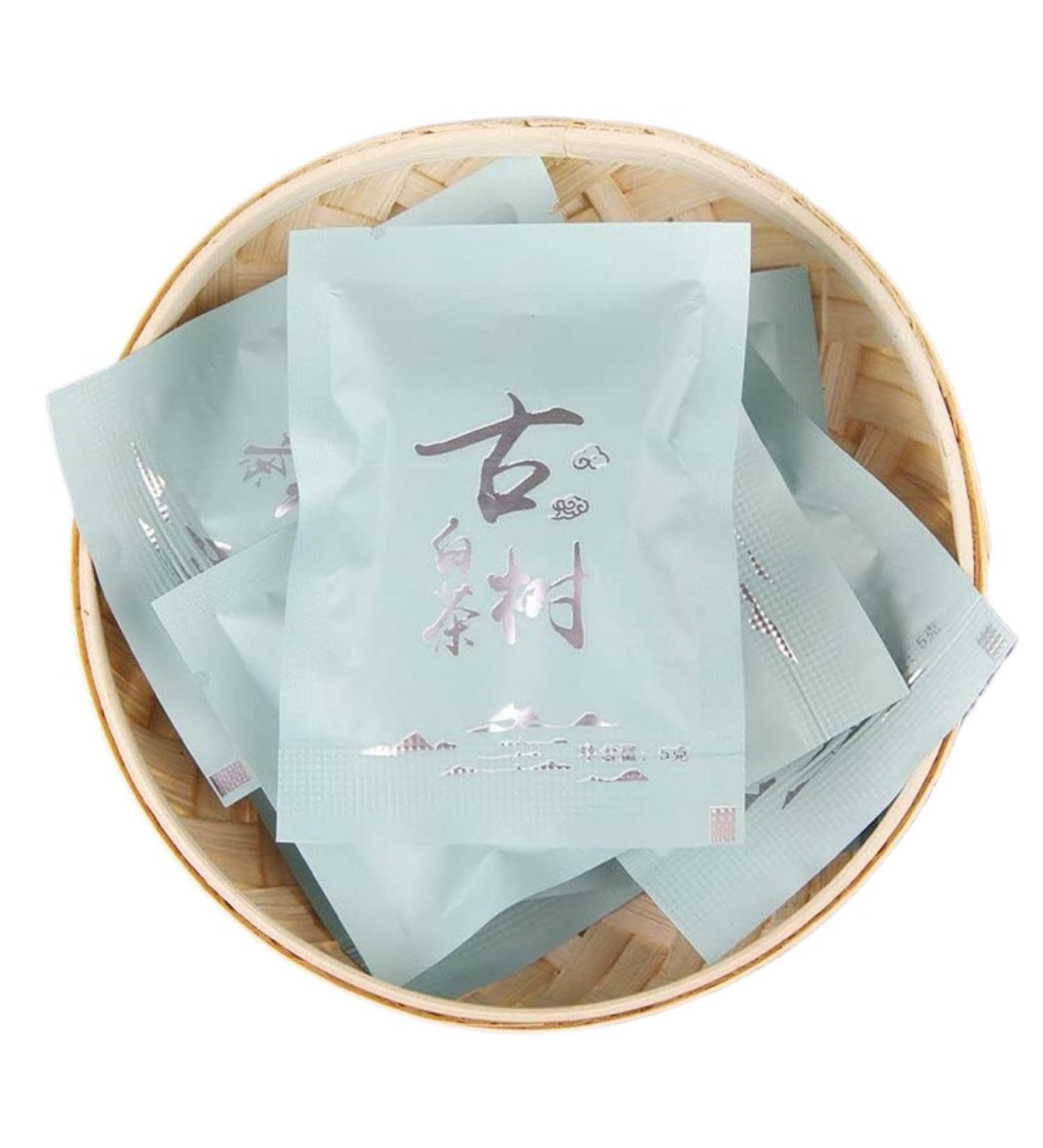 HQZM Dry Honey Fragrance Ancient White Tea 500g Yunnan High Mountain Ancient Tree White Tea Brick - Buy Online on GoSupps.com