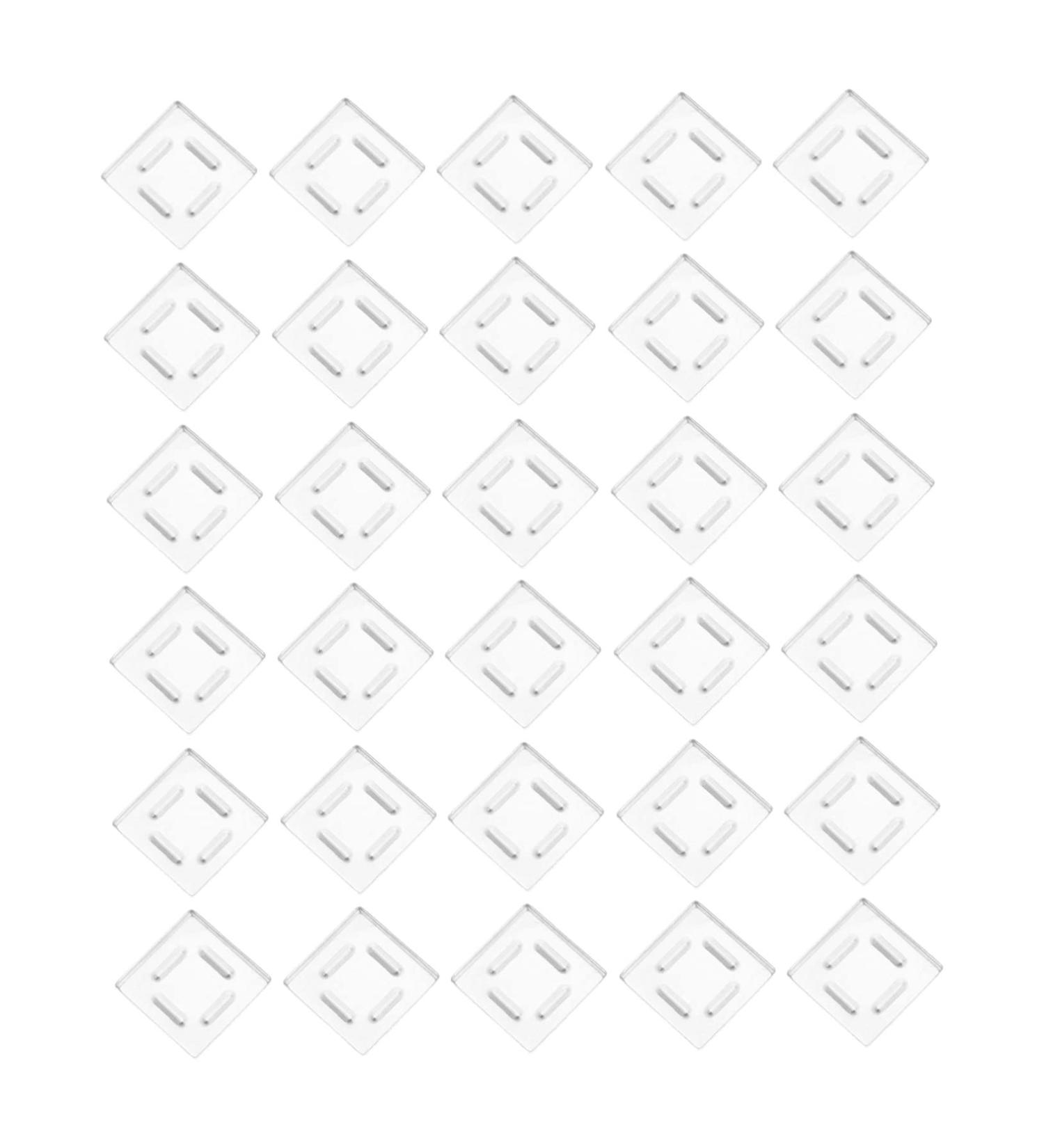 WOONEKY 30pcs Aluminum Eye Shadow Box Eyeshadow Lipstick Storage Case Empty Makeup Case Facial Powder Silver - Buy Online on GoSupps.com