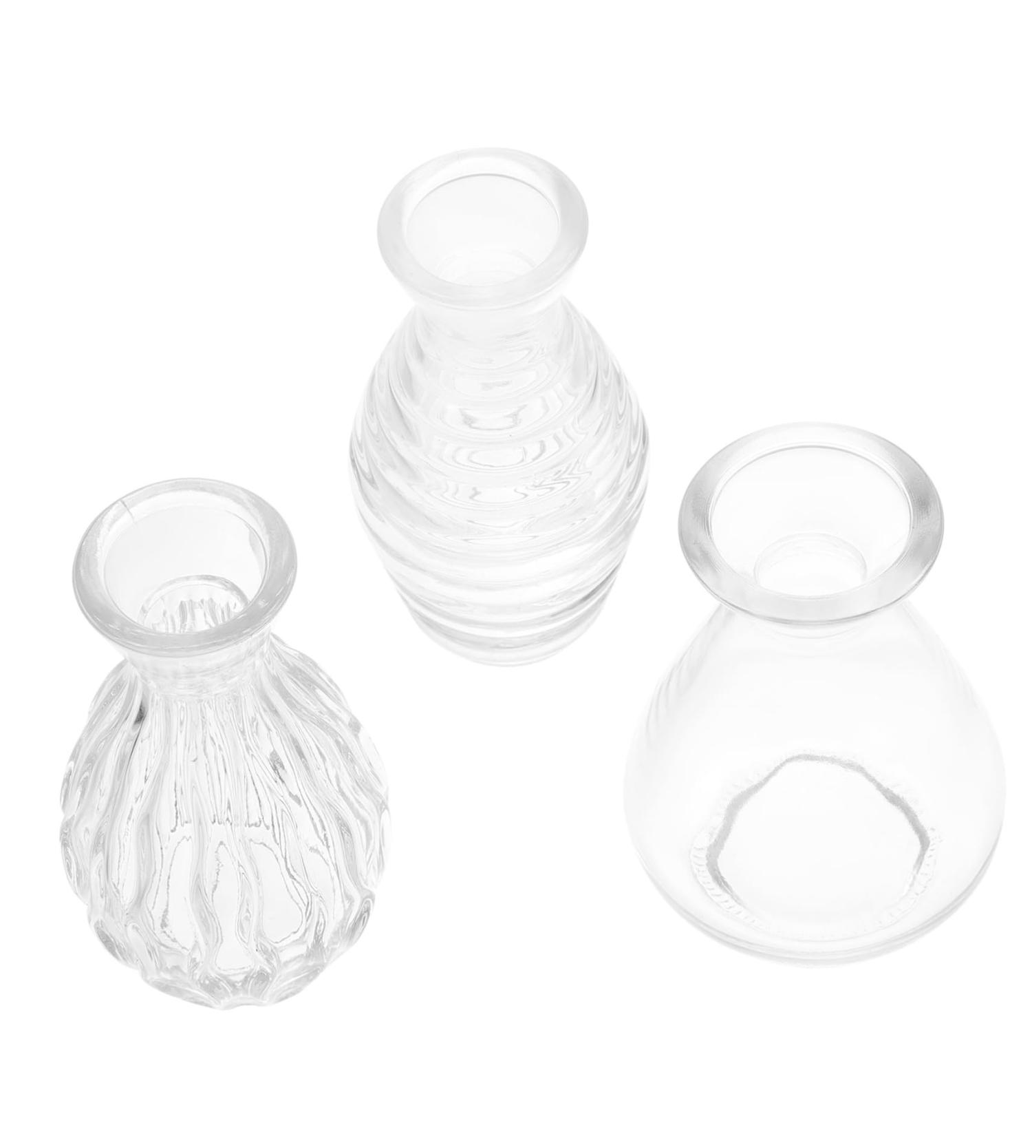 Zerodeko 3pcs Aromatherapy Diffuser Bottles - Wide Mouth Essential Oil Vases for Home Scent & Aroma Diffusion - Buy Online on GoSupps.com