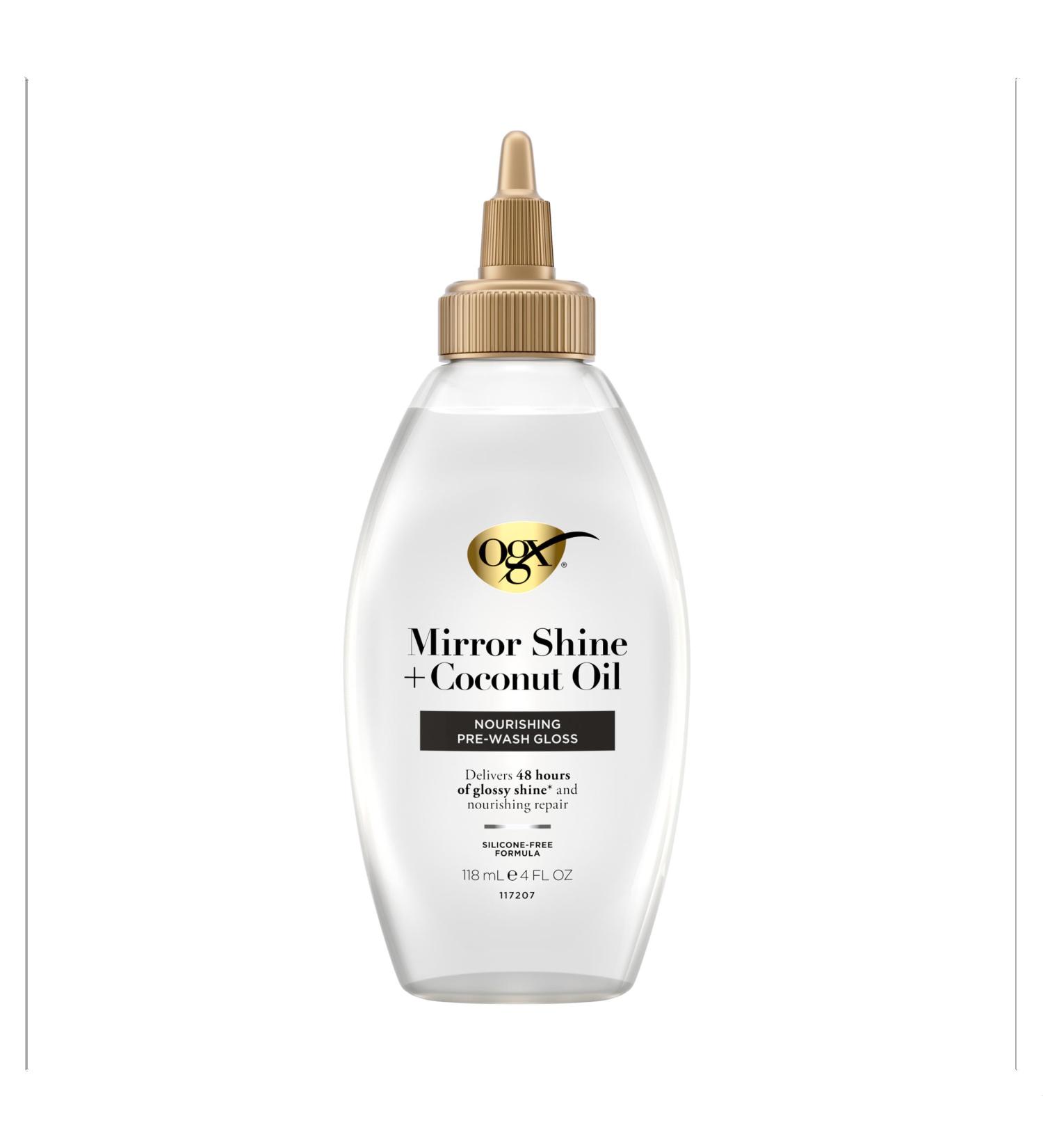 OGX Mirror Shine + Coconut Oil Nourrissant Pr lavage Gloss 118 ml
