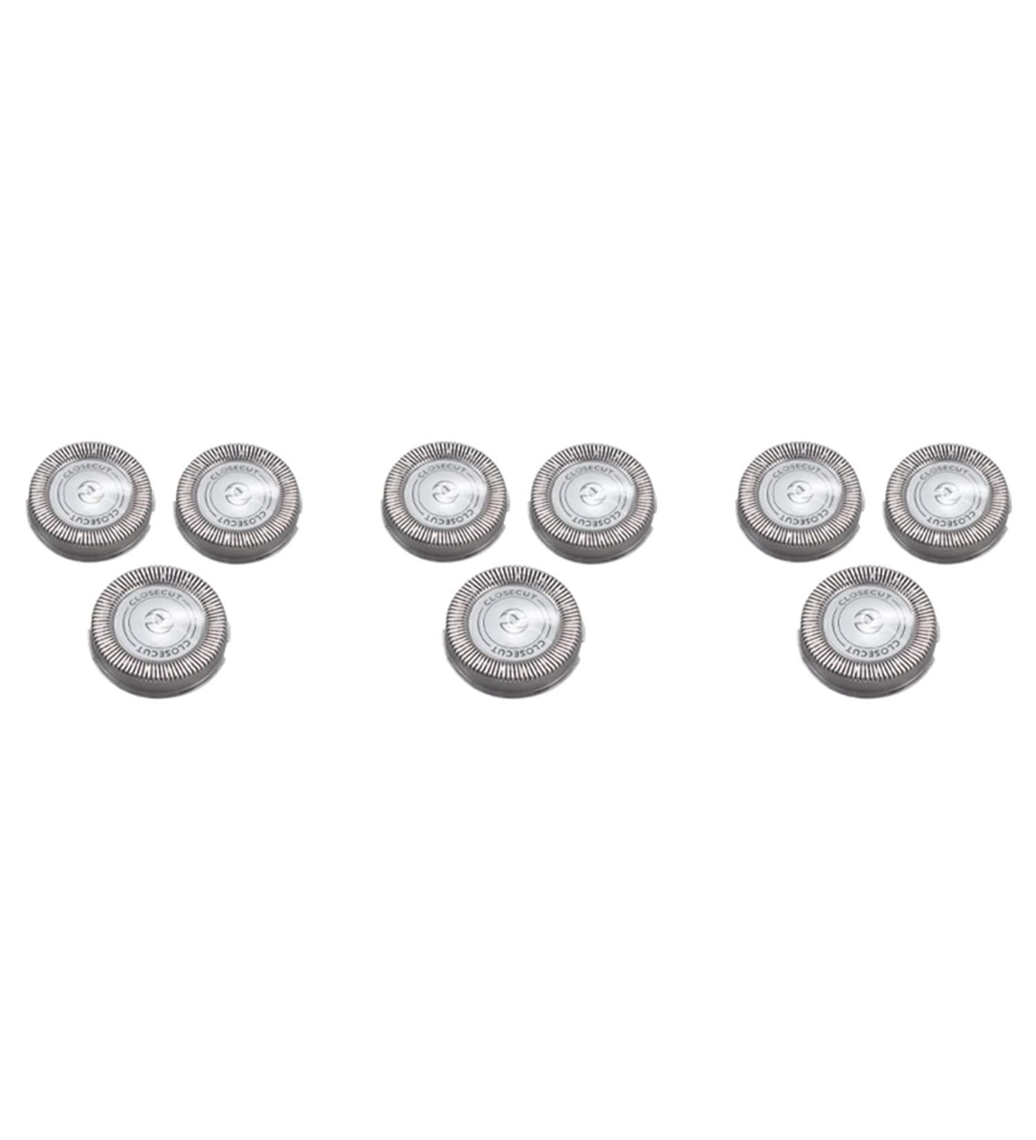 Buy Evenden 9 Piece Razor Blades for HQ4 HQ58 HQ56 & HQ80 - Premium Quality & International Shipping - Buy Online on GoSupps.com