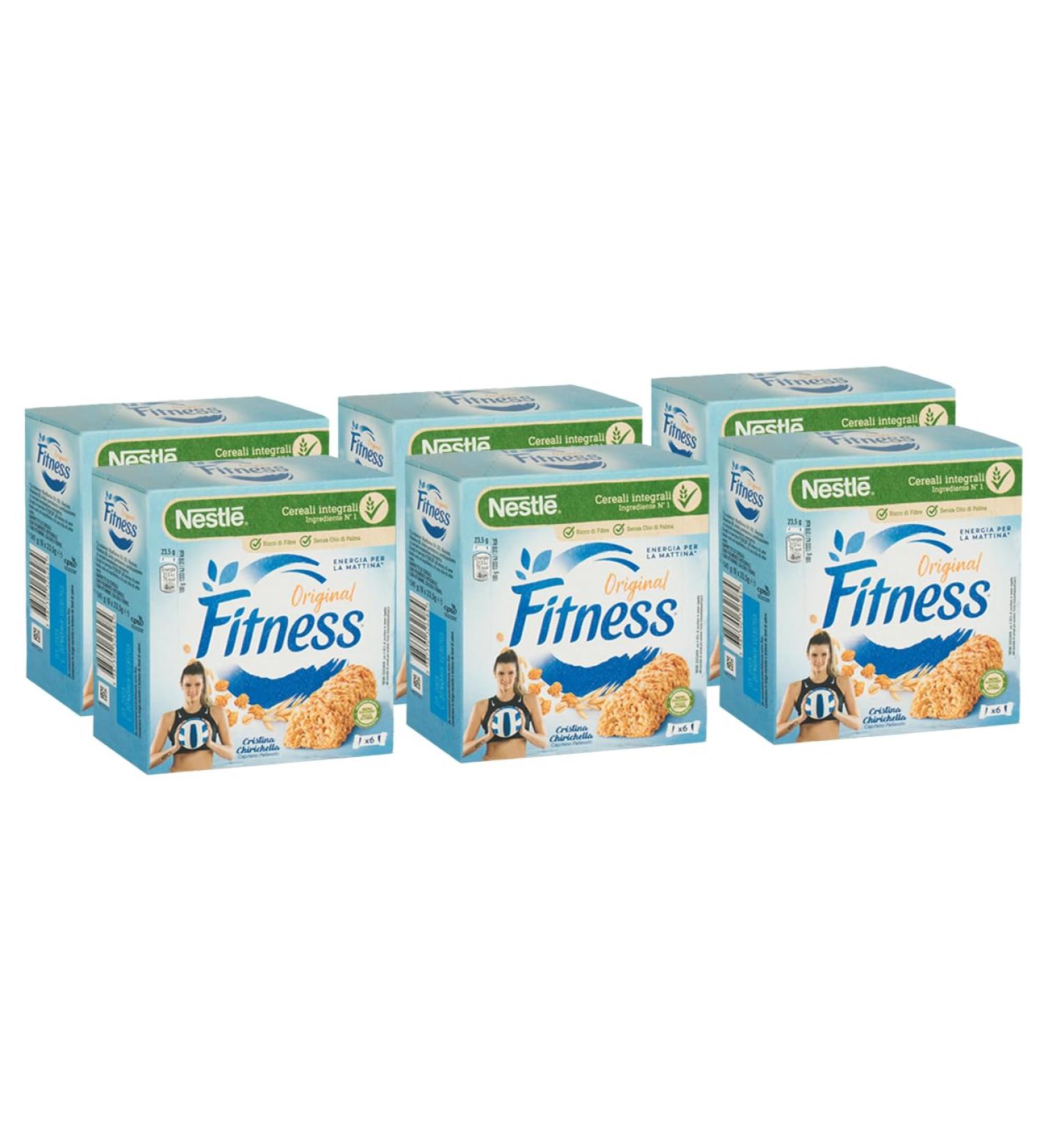  CAIYA 6 x Nestle Fitness Original Integral Cereal Bars with Calcium and Iron 6 x 23.5g - 141g 6 Packs  - Buy Online on GoSupps.com