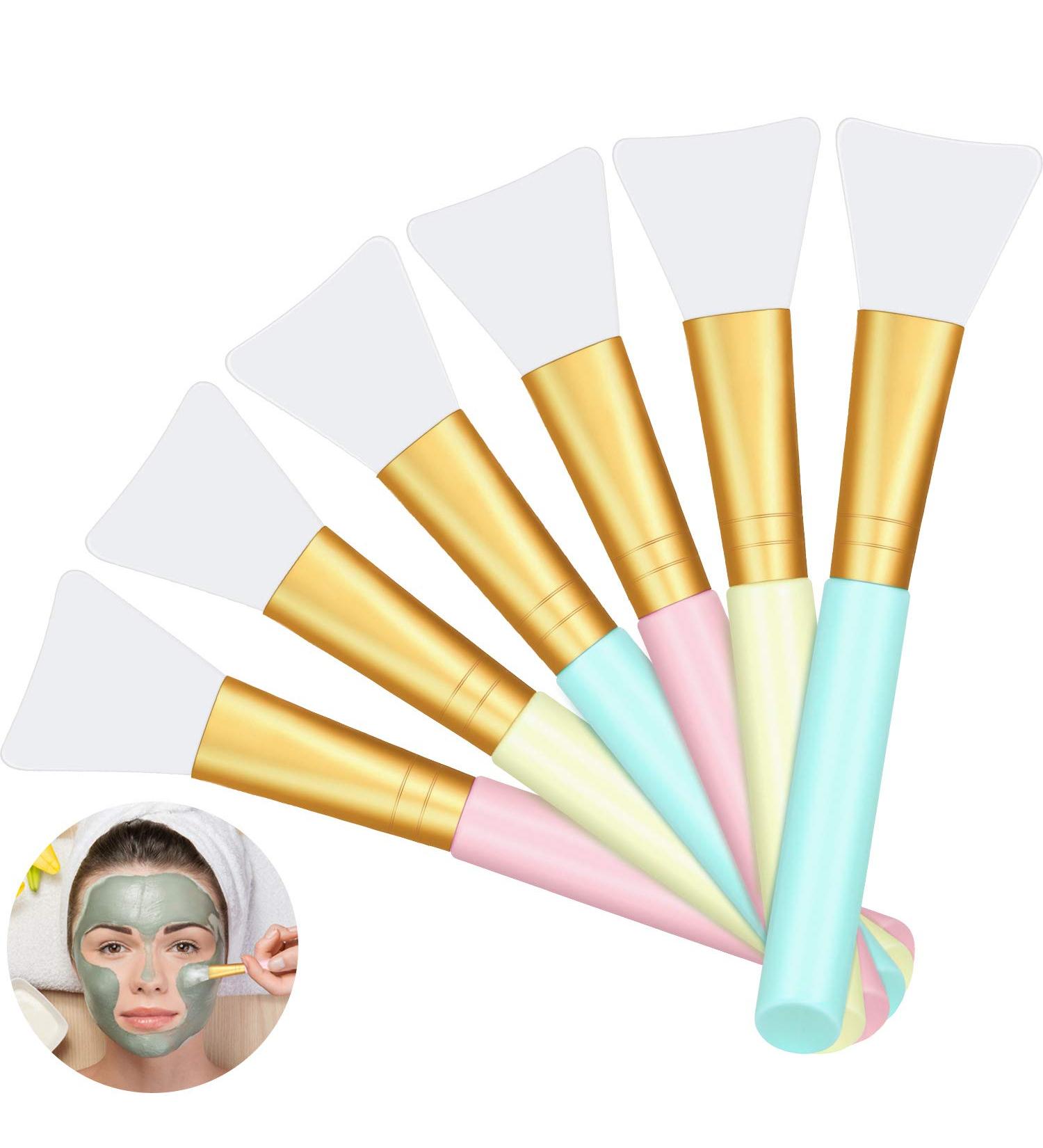 12-Piece Silicone Face Mask Brushes - Soft Facial Mud Applicator for Sleeping Mask, Mud Mask, Body Lotion - Beauty Tools - Buy Online on GoSupps.com