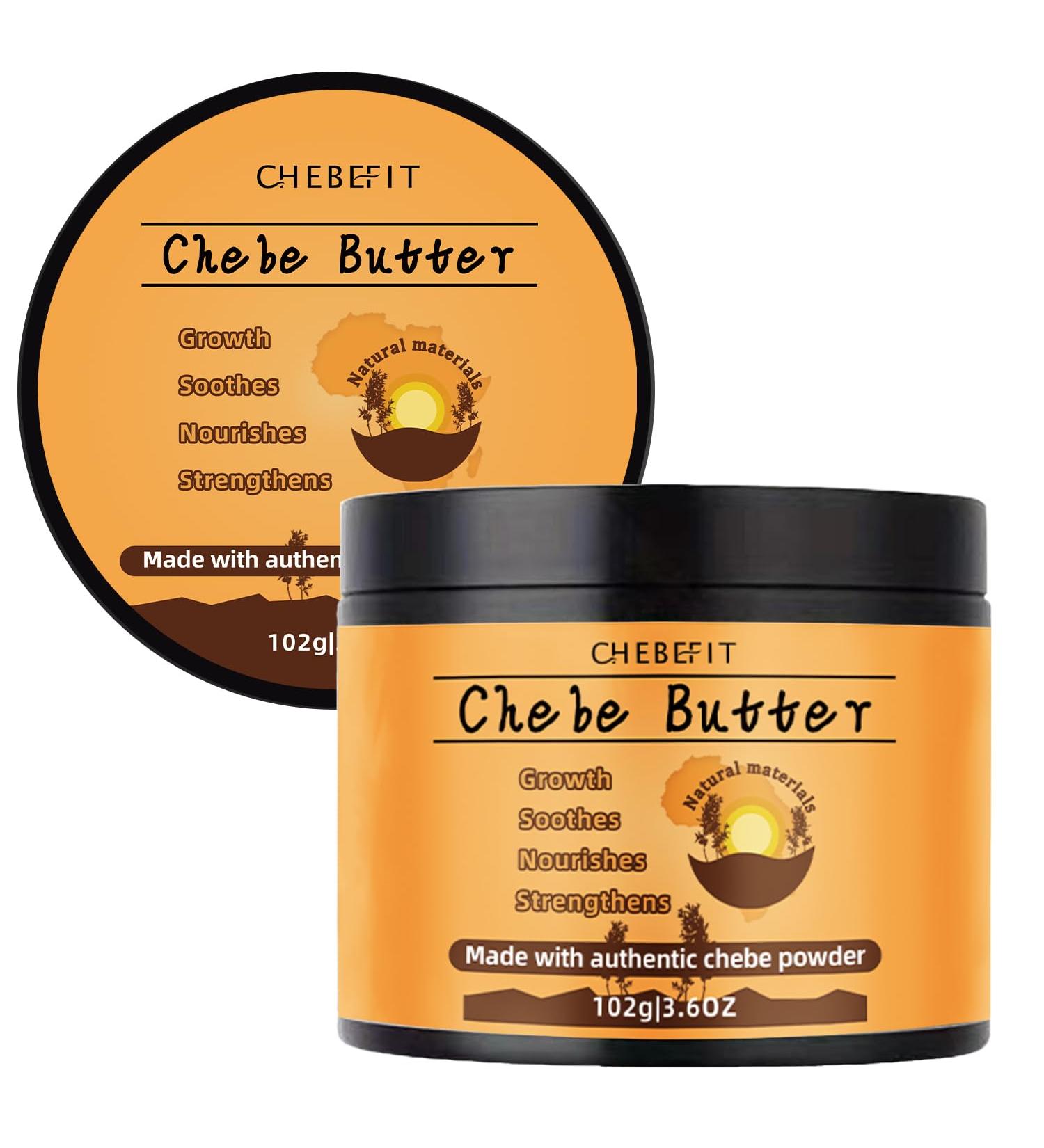 Chebe Hair Butter with Rosemary Oil - Nourishing Hair Growth & Thickening Moisturizing for All Hair Types - 3.6 Oz - Buy Online on GoSupps.com