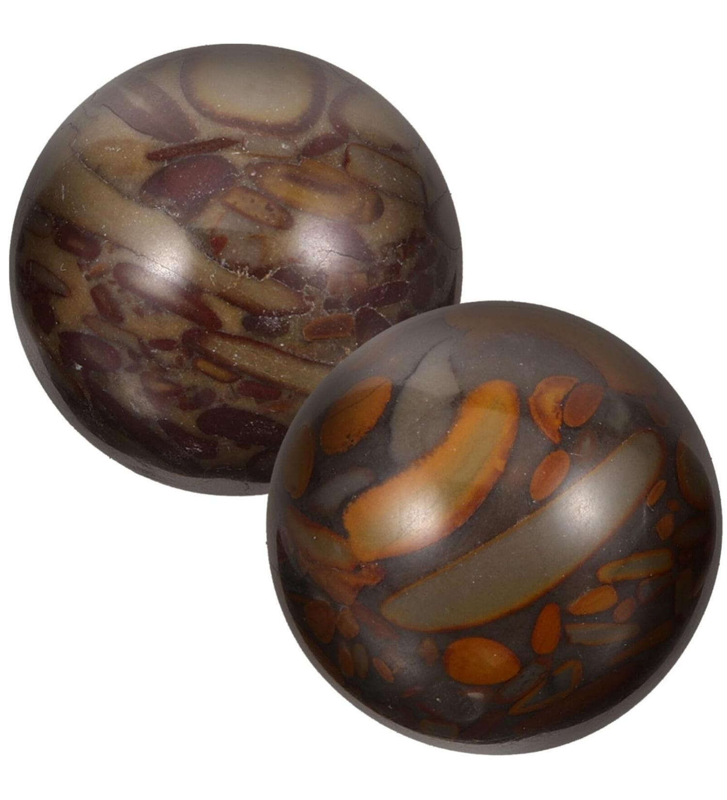 Buy BESPORTBLE 2pcs Hand Massage Balls - Chinese Baoding Balls for Stress Relief & Hand Exercise | International Shipping Available - Buy Online on GoSupps.com
