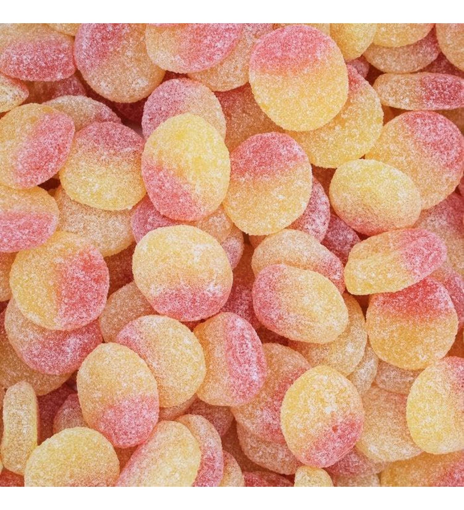 Fizzy Peaches 1kg Sweet Pouch